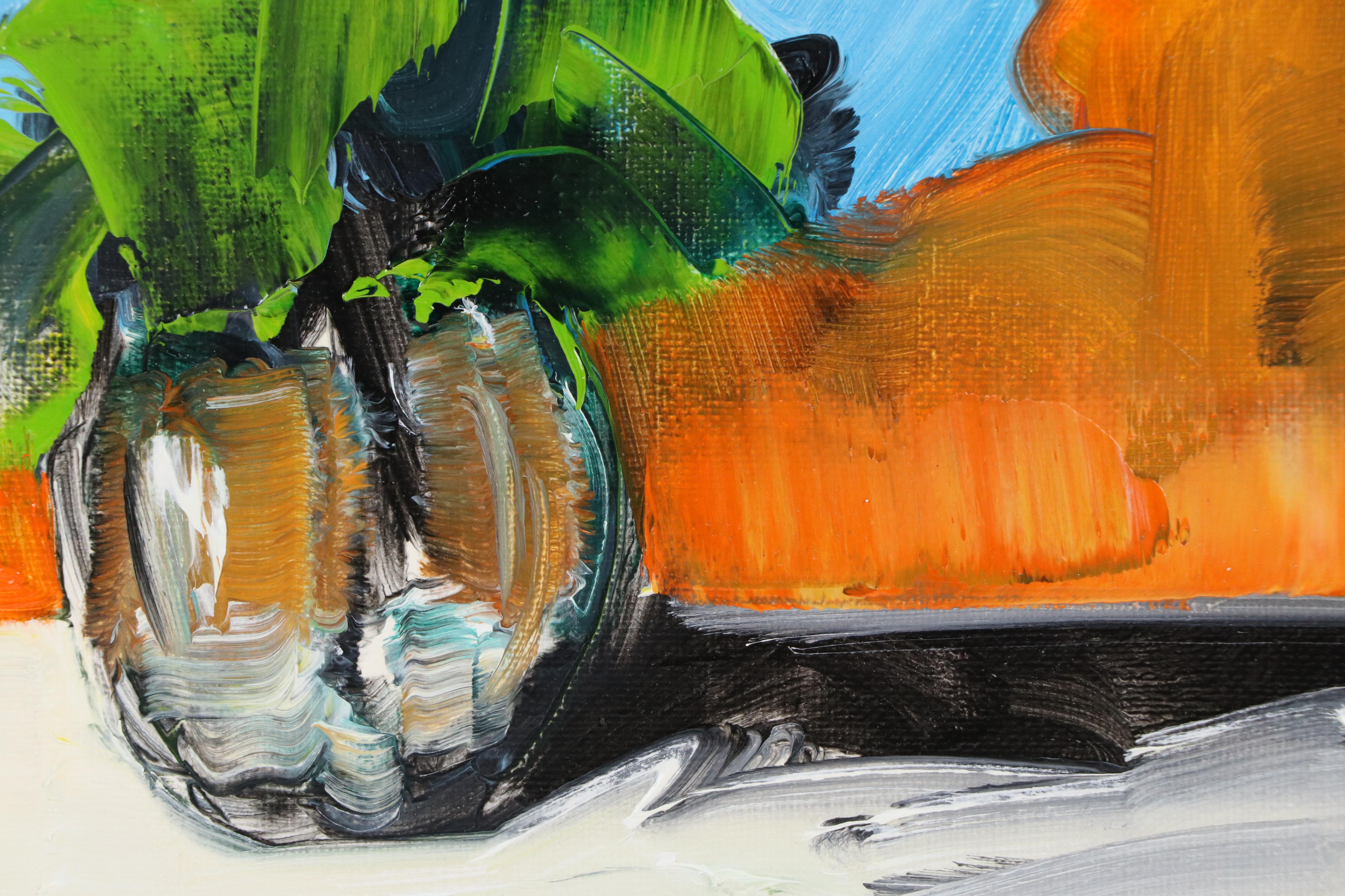 José M. Lima Floral Still Life Oil Painting, 2025