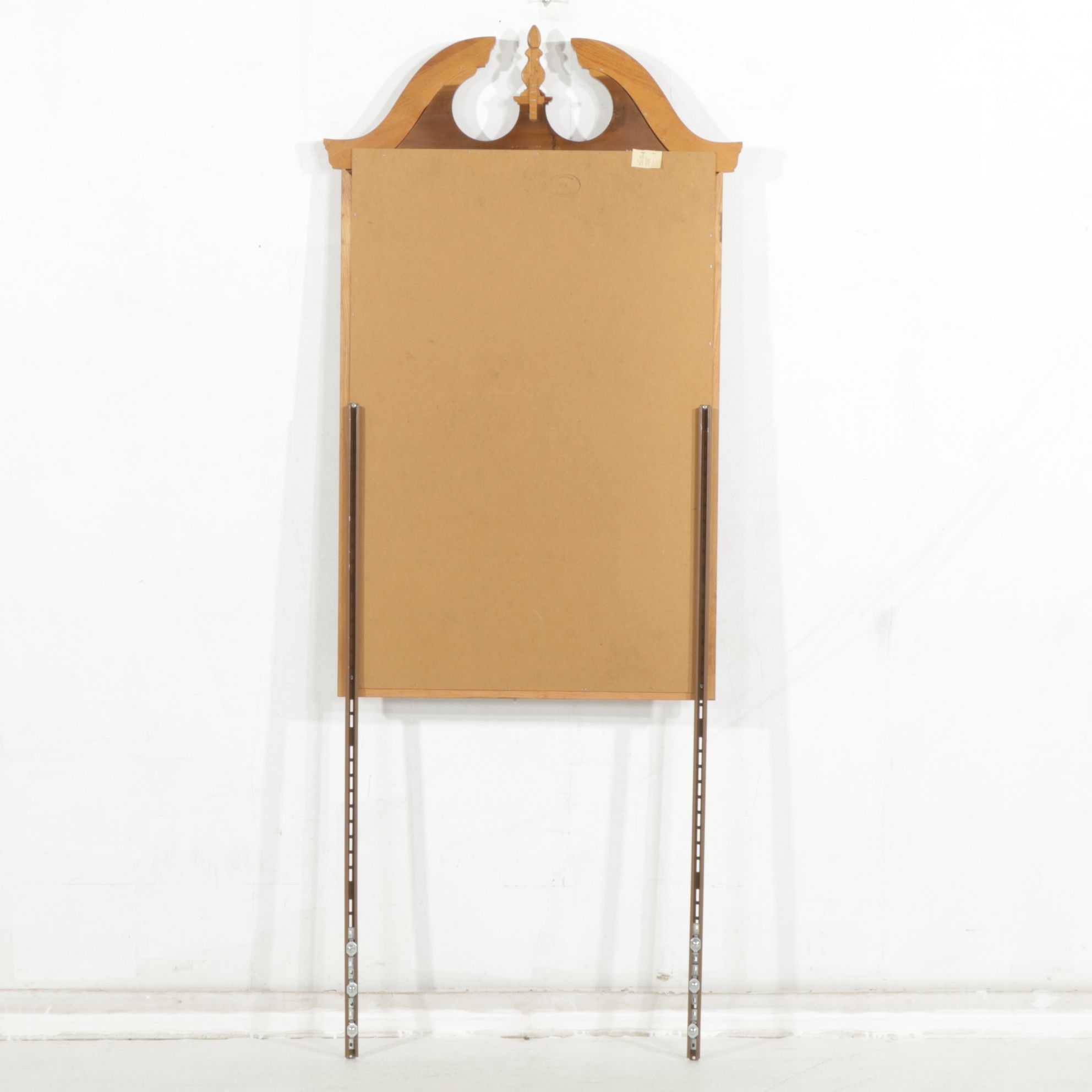 Thomasville Federal Style Oak Dresser and Mirror