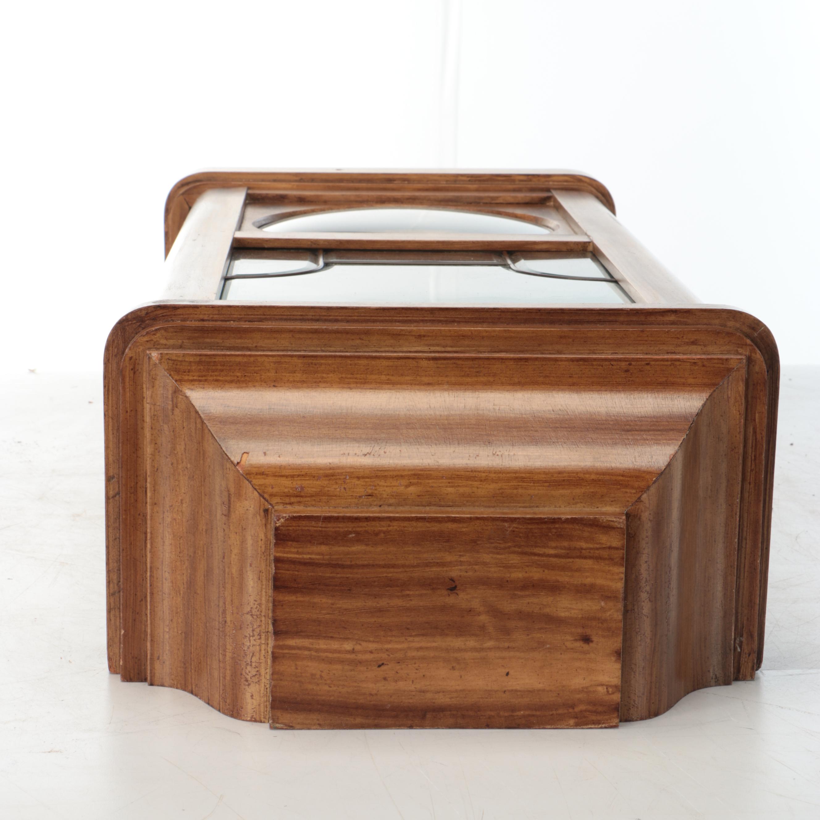 Arts and Crafts Style Oak Wall Clock