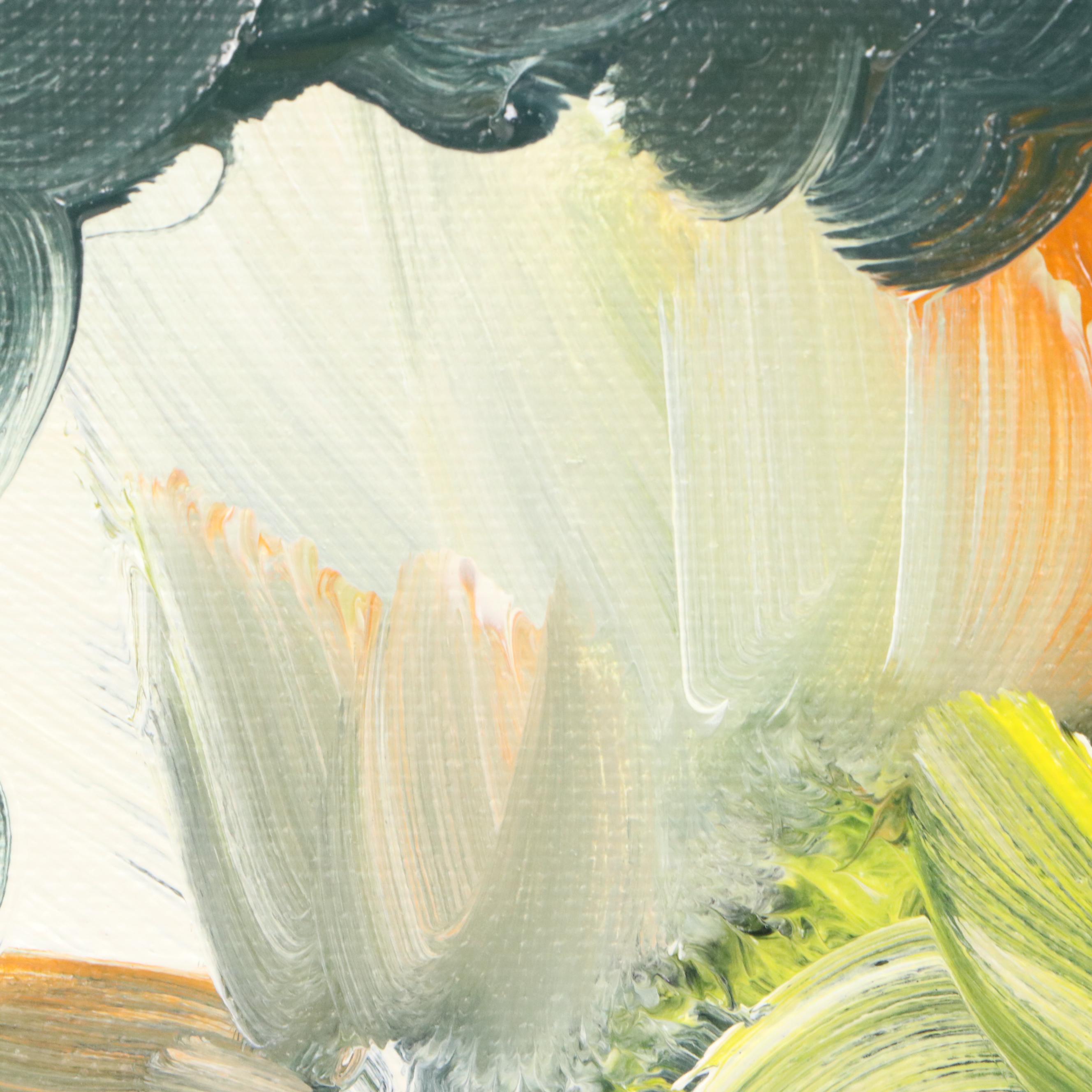 José M. Lima Floral Still Life Oil Painting, 2025