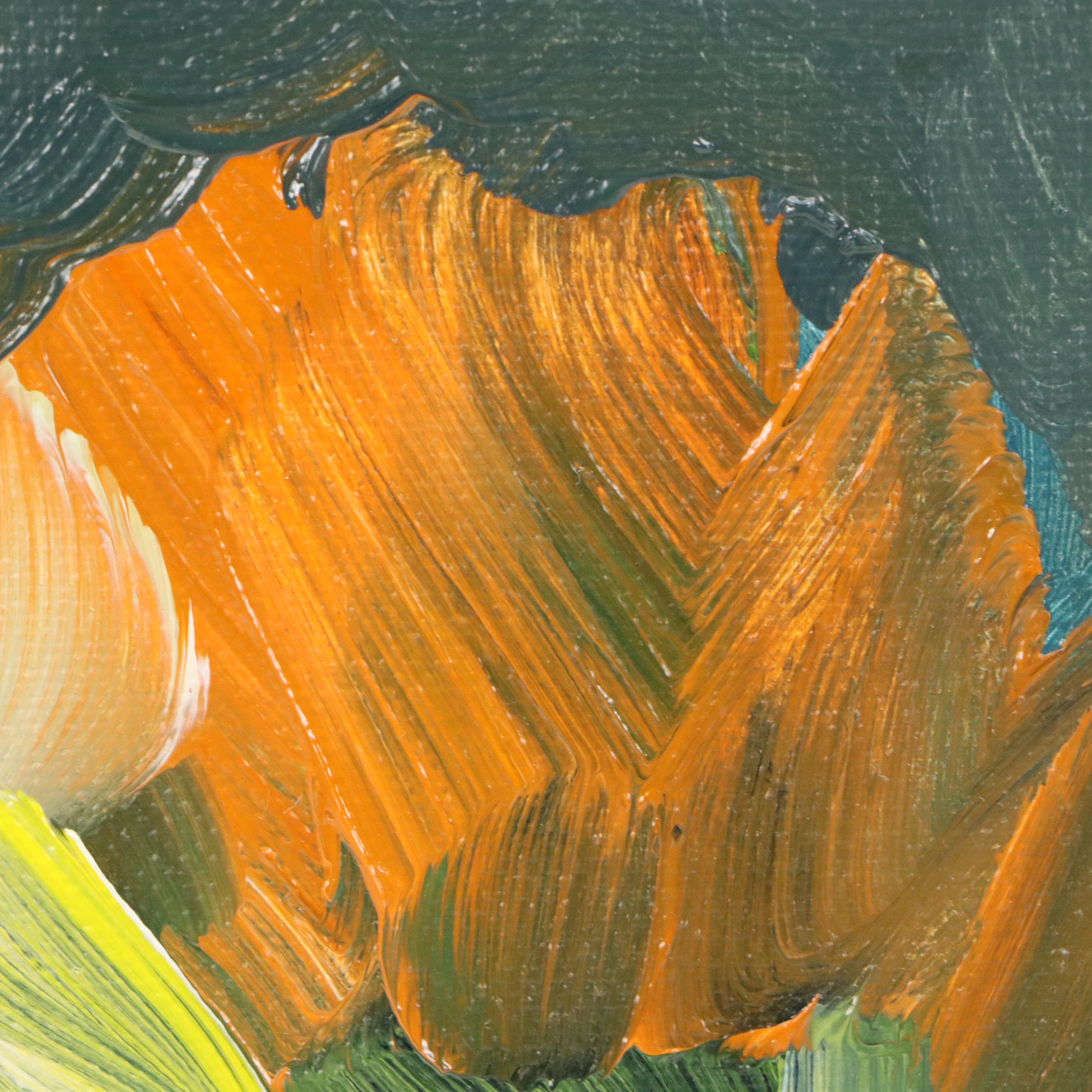 José M. Lima Floral Still Life Oil Painting, 2025