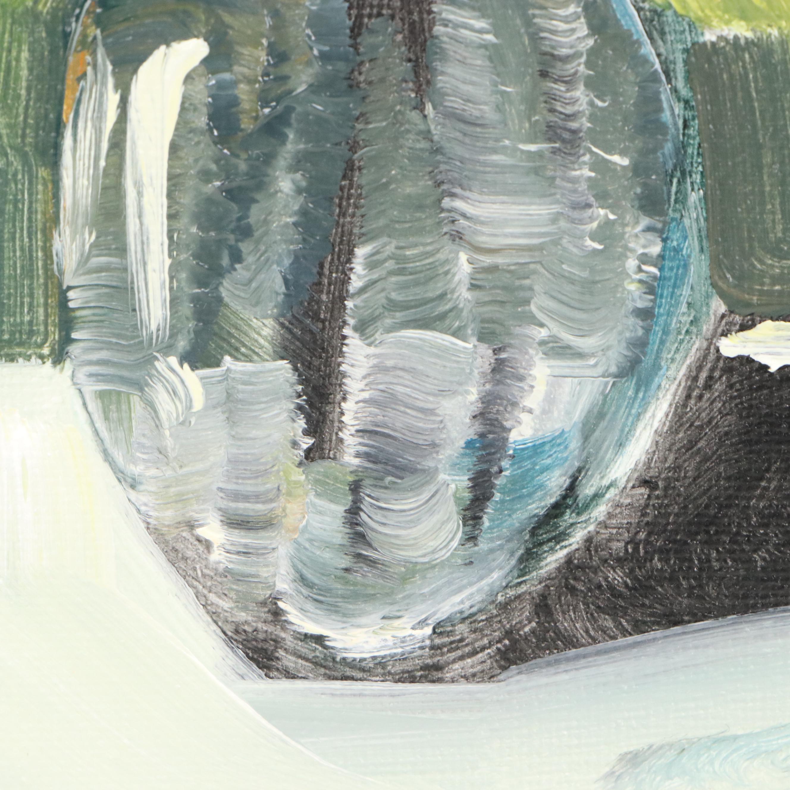 José M. Lima Floral Still Life Oil Painting, 2025