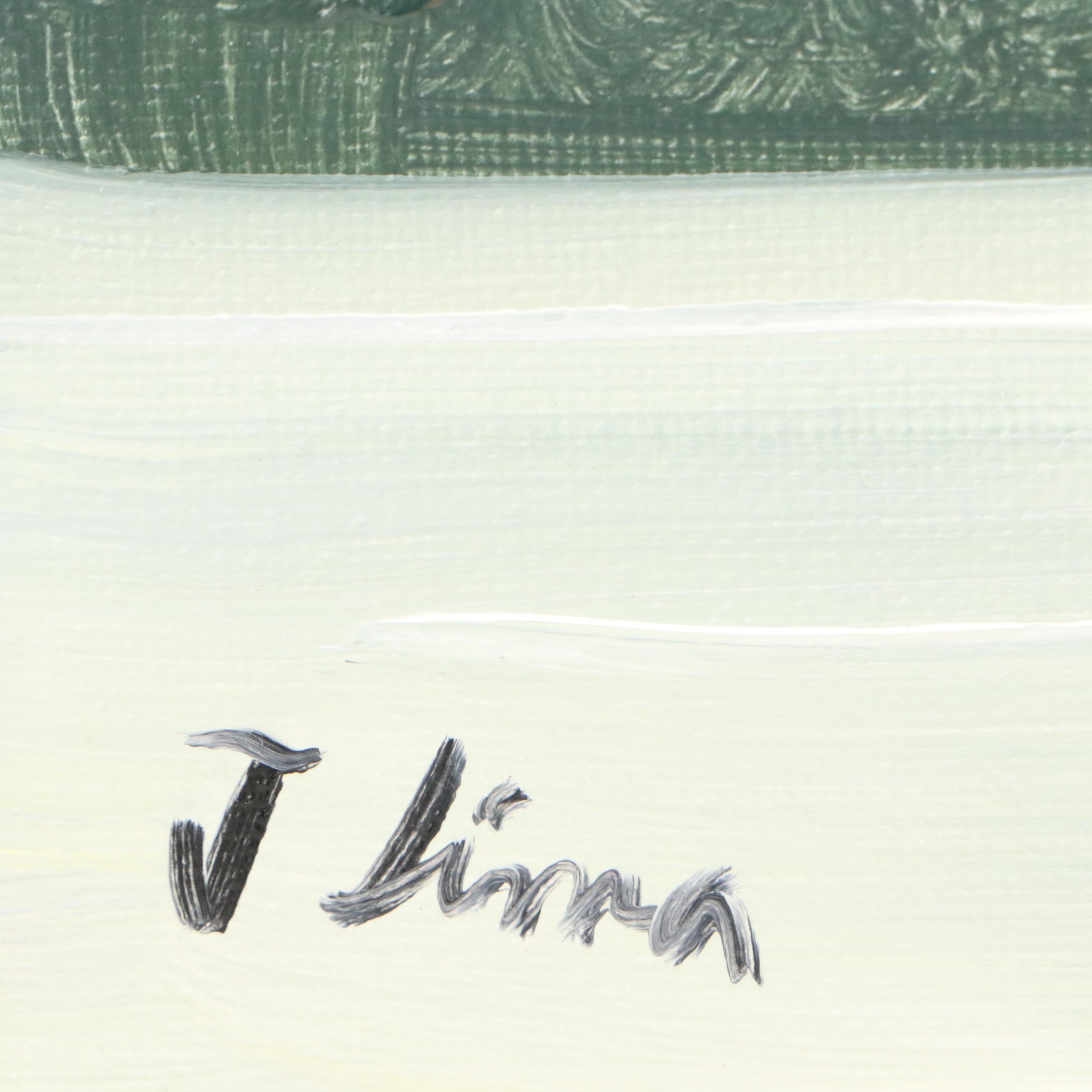 José M. Lima Floral Still Life Oil Painting, 2025