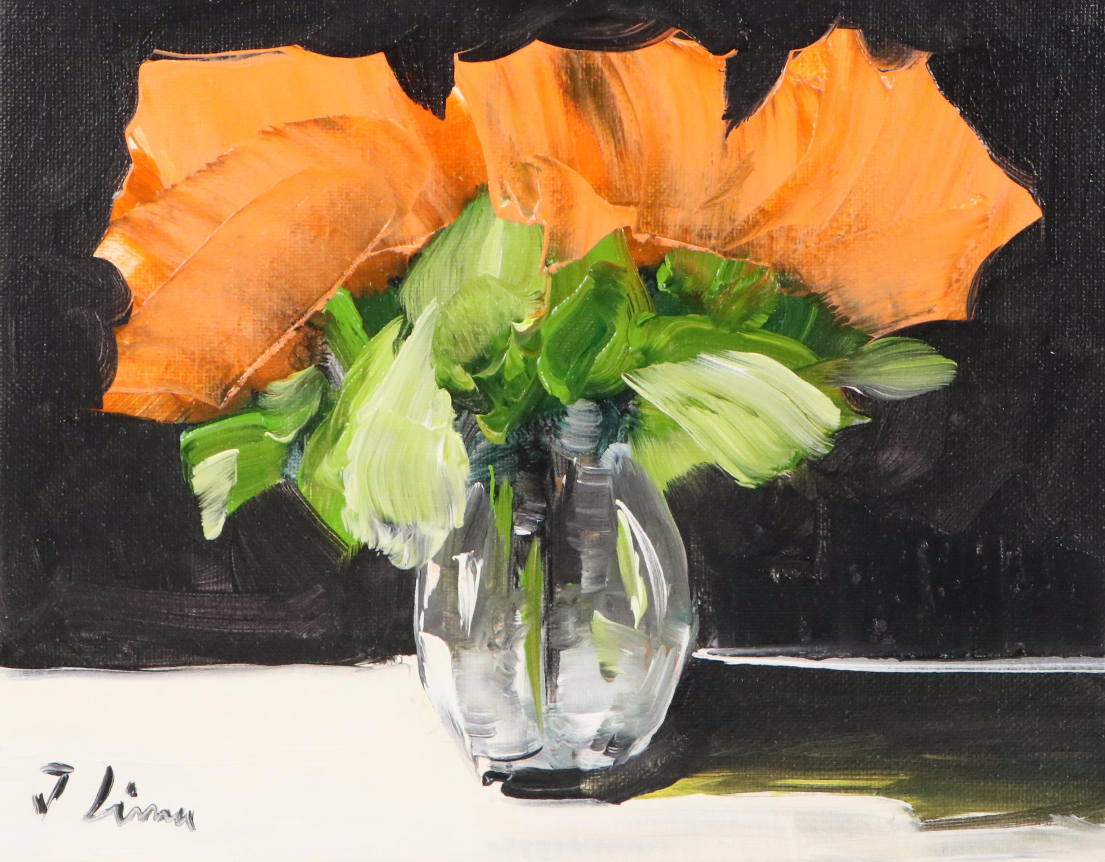 Jose Lima Floral Still Life Oil Painting, 2025