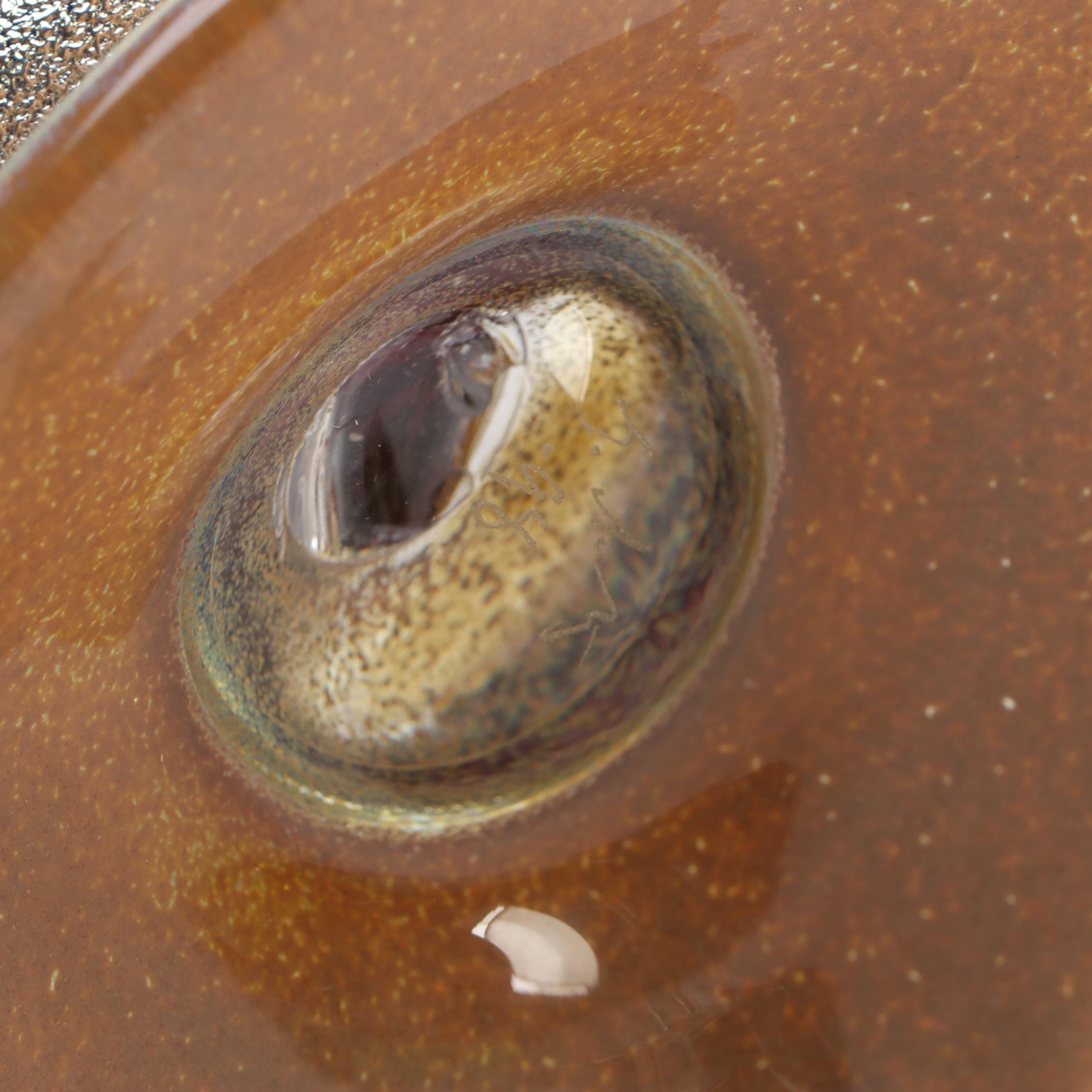 Signed Studio Glass Incalmo Bowl, Gold Reduction on Cranberry Glass Vase, More