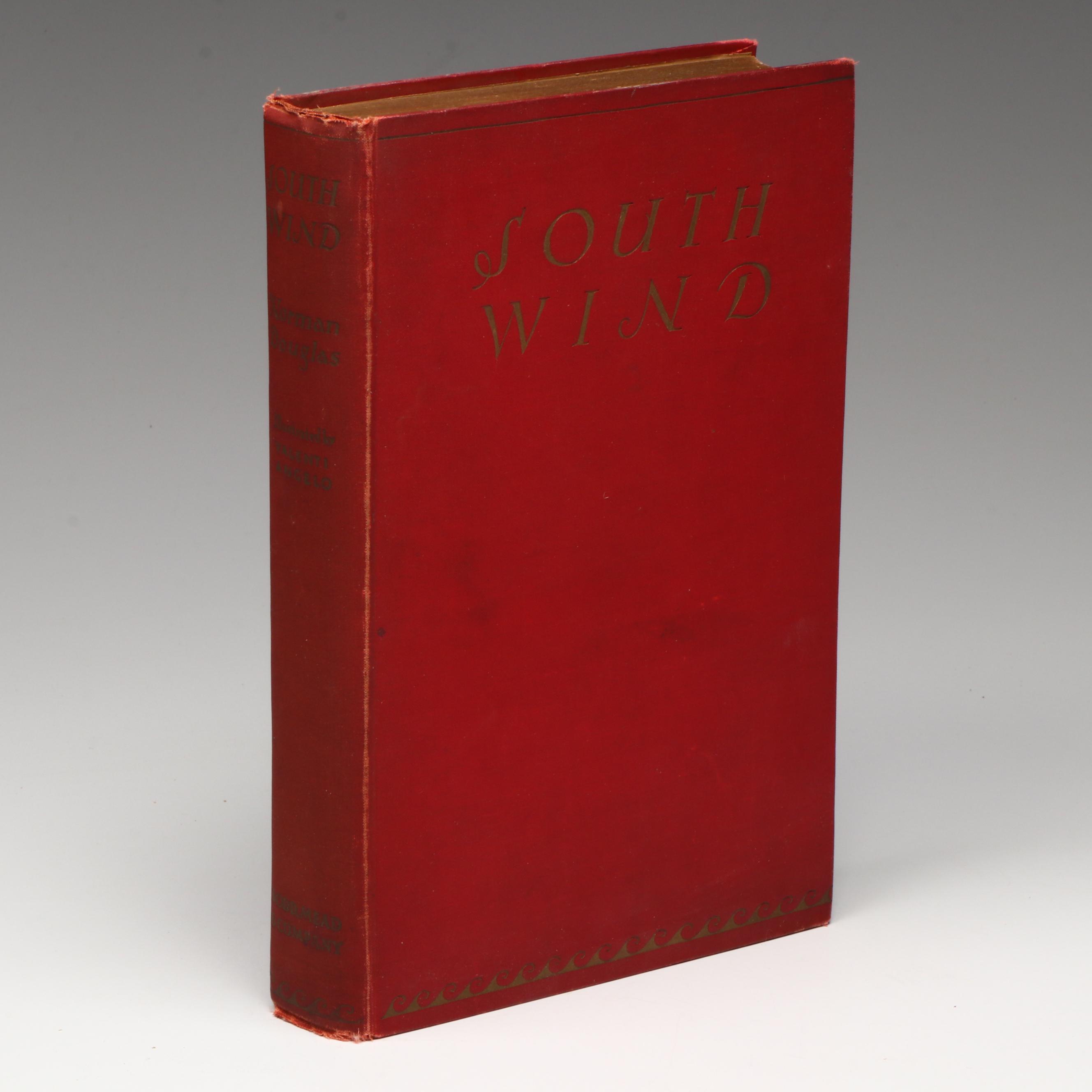 First Illustrated Edition "South Wind" by Norman Douglas, 1928