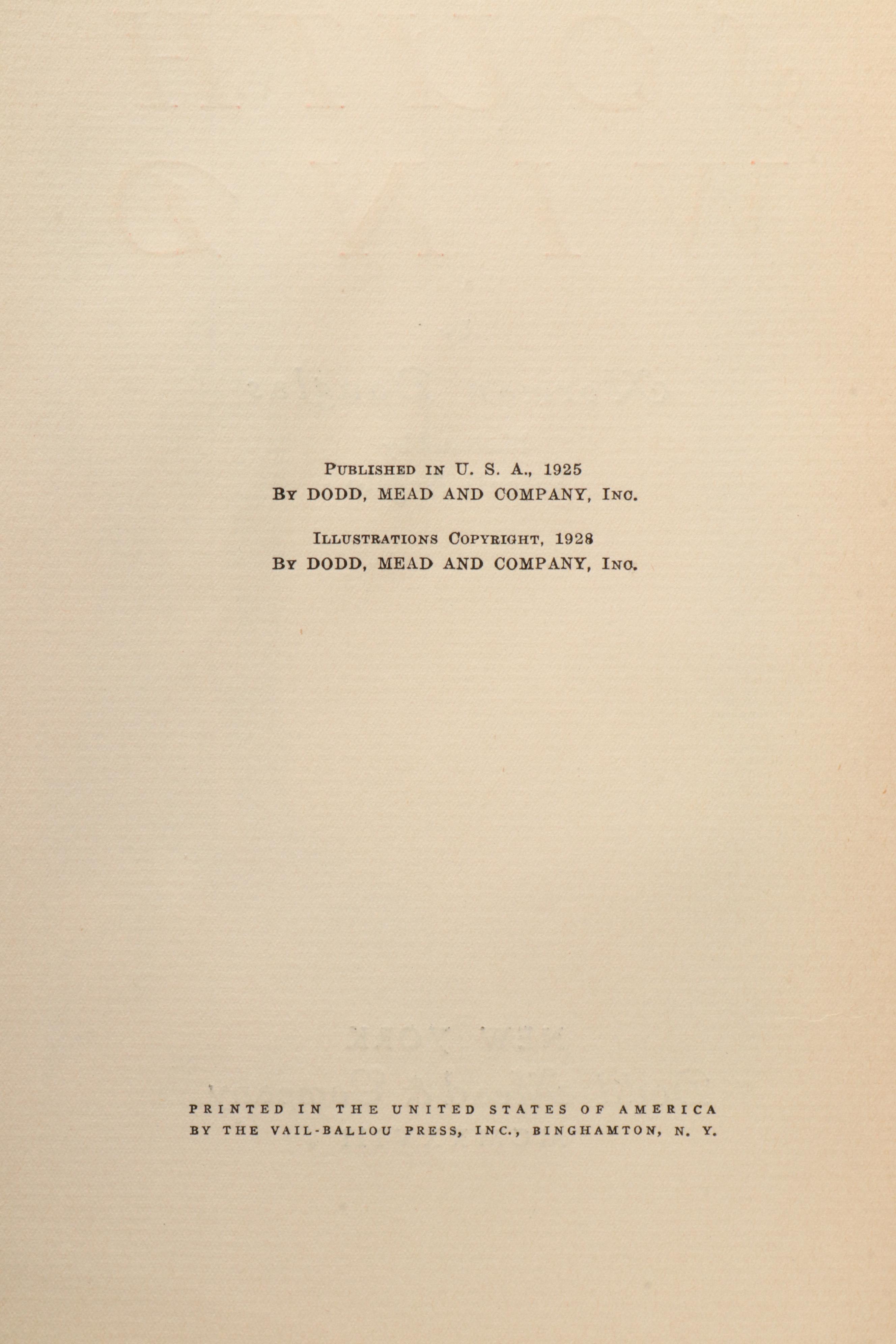 First Illustrated Edition "South Wind" by Norman Douglas, 1928