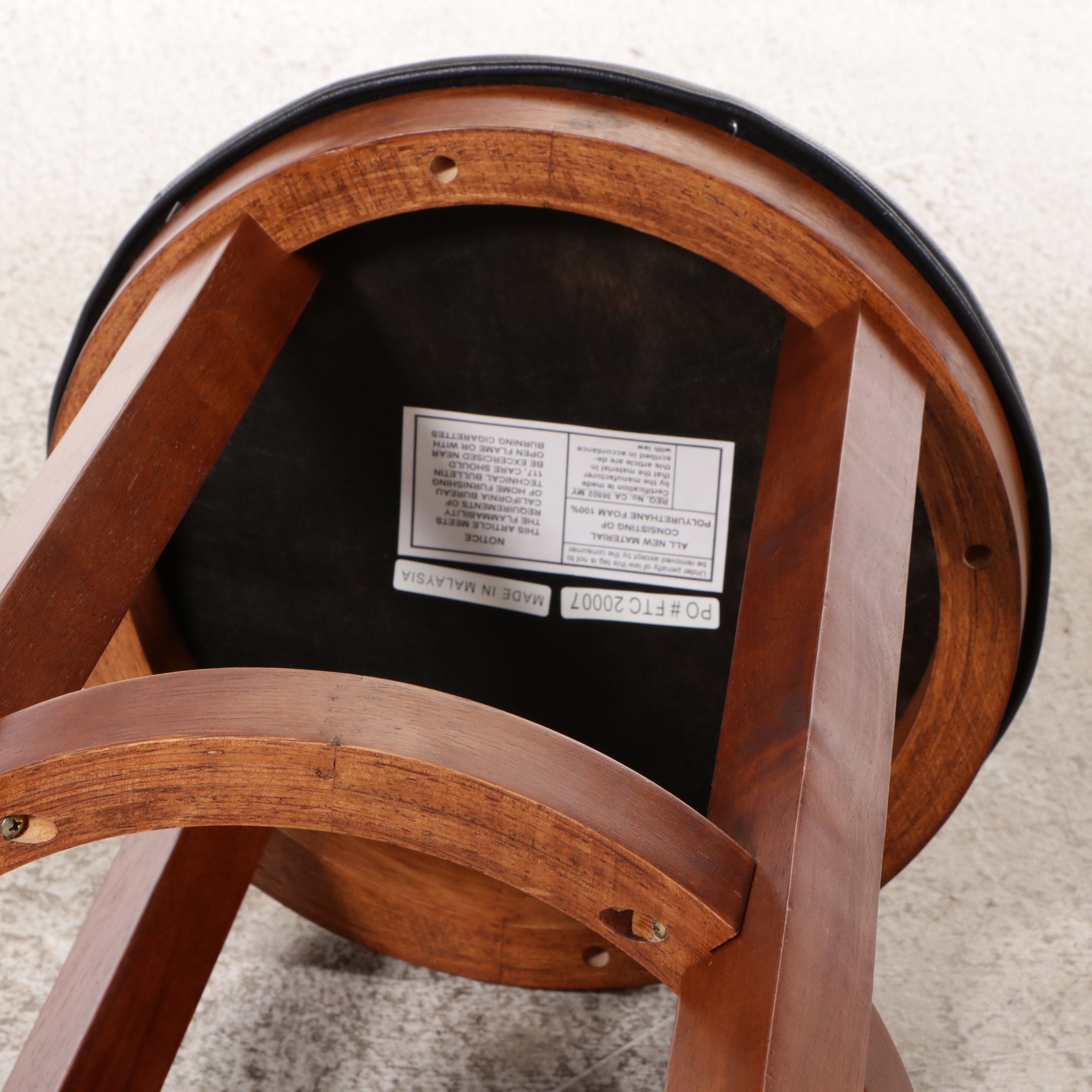 Set of Four Contemporary Barstools