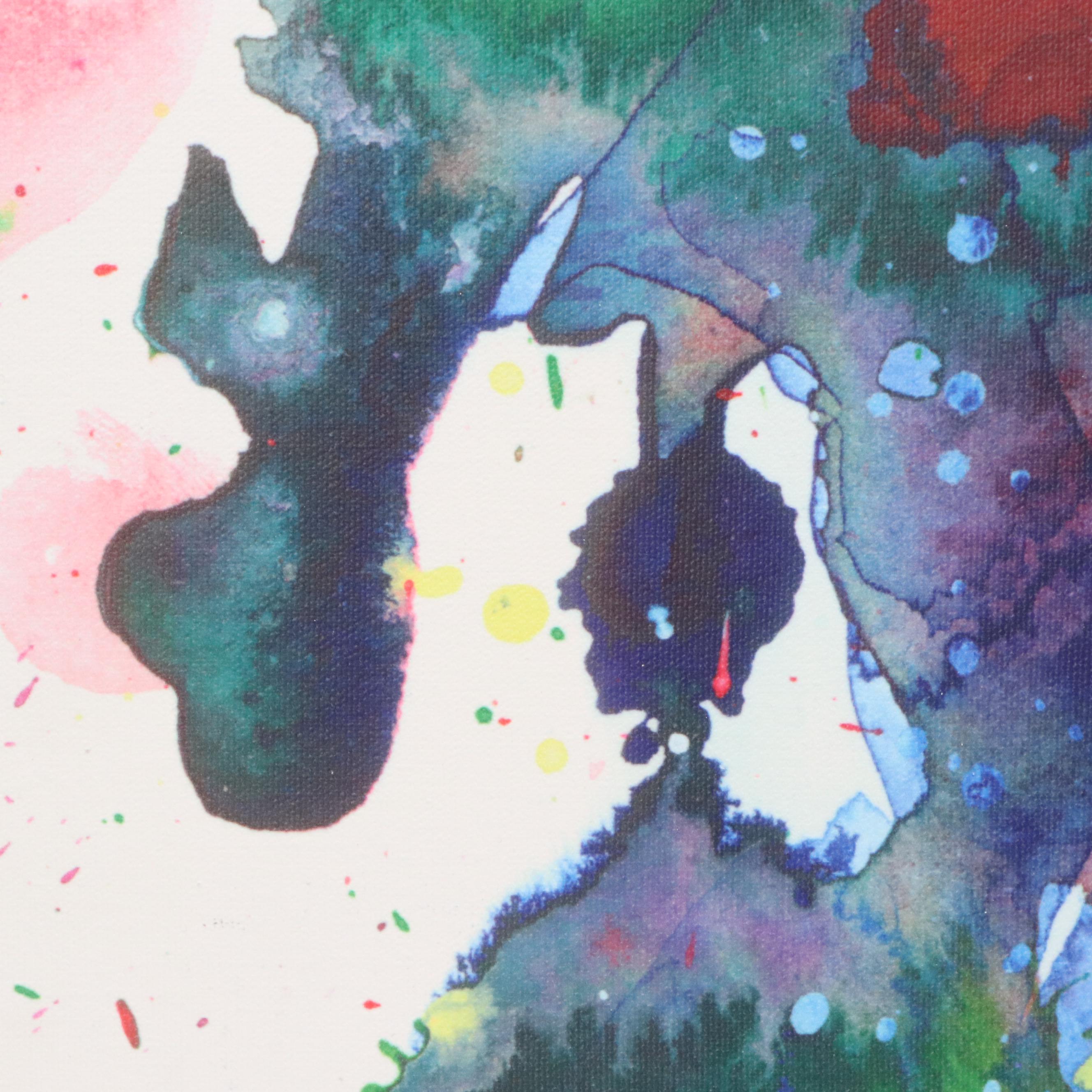 Giclée of Kitten After Lora Zombie "Meow"