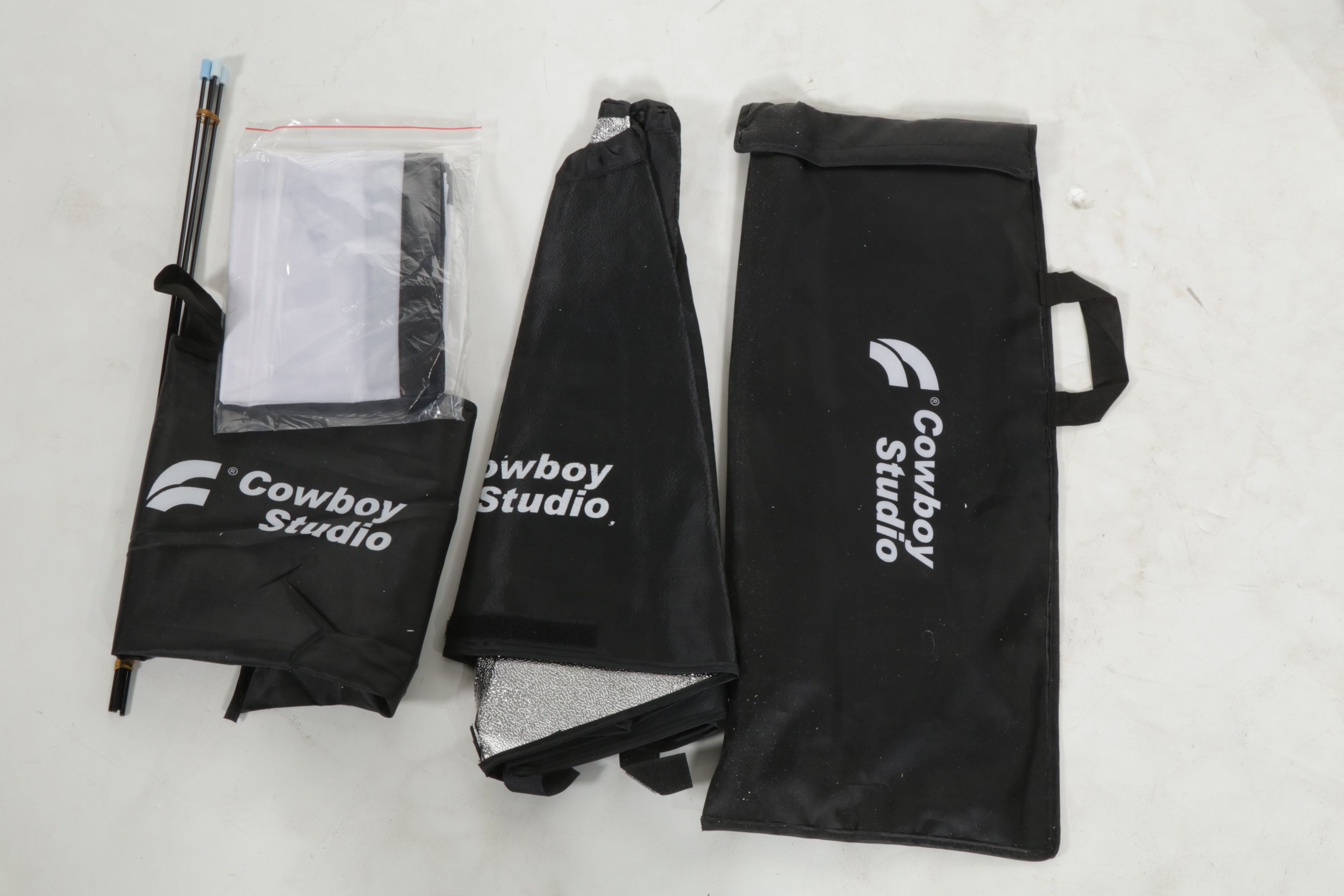 Five Socket Studio Light Kits with Bulbs, Softboxes & Backdrop Stand