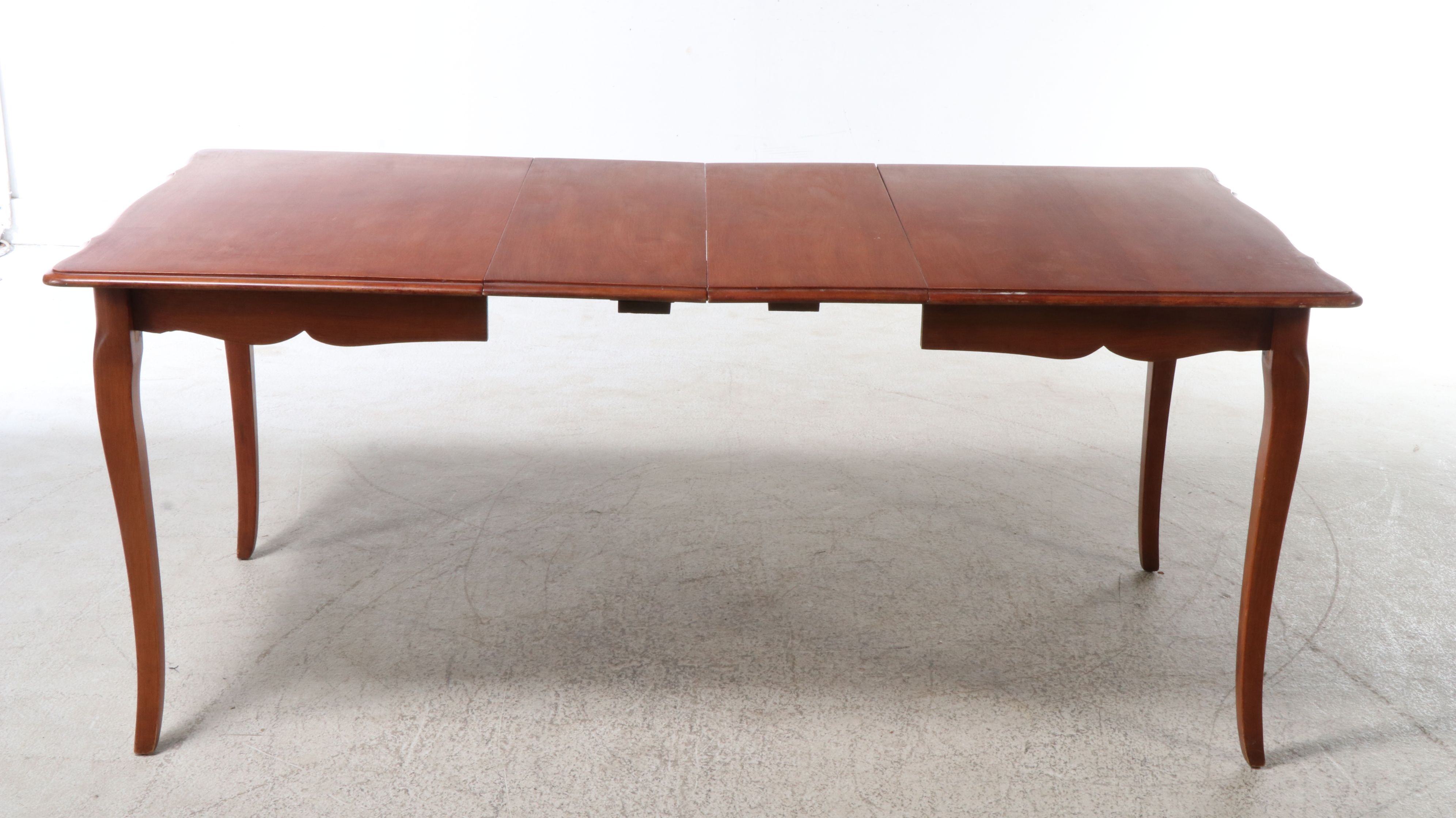 Seven-Piece Mahogany Dining Set with Hepplewhite Style Ribbon-Back Chairs