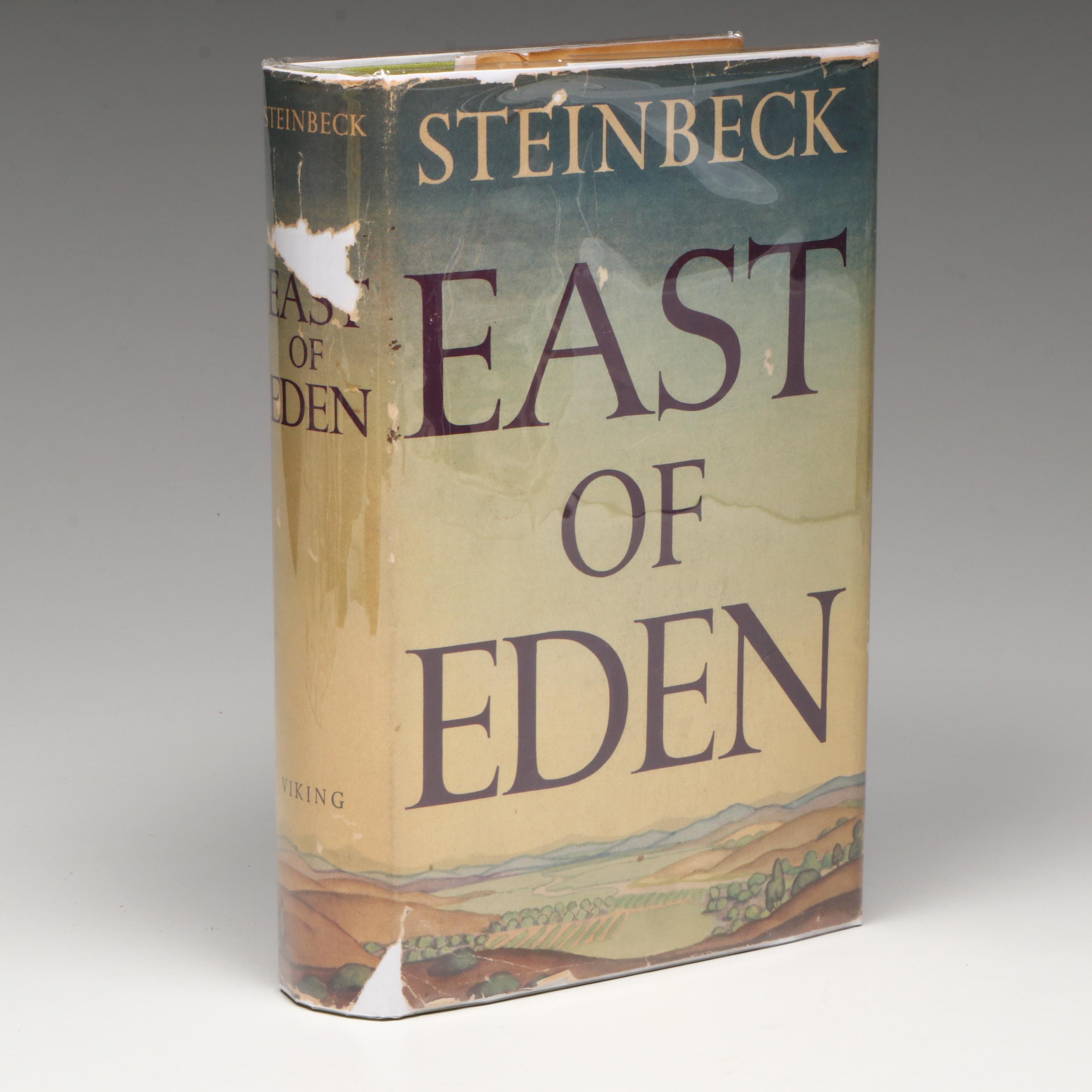 First Trade Edition, First State "East of Eden" by John Steinbeck, 1952
