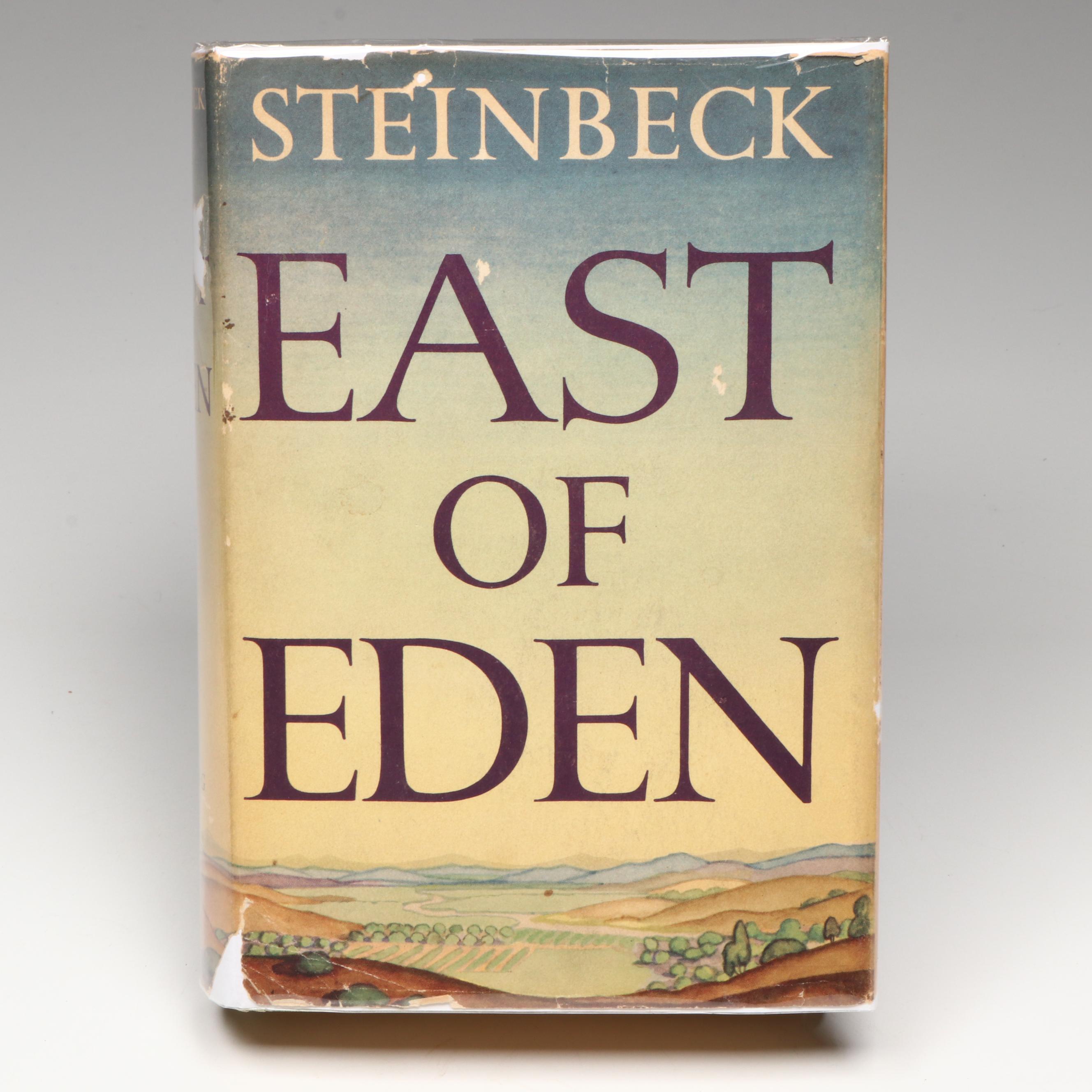 First Trade Edition, First State "East of Eden" by John Steinbeck, 1952