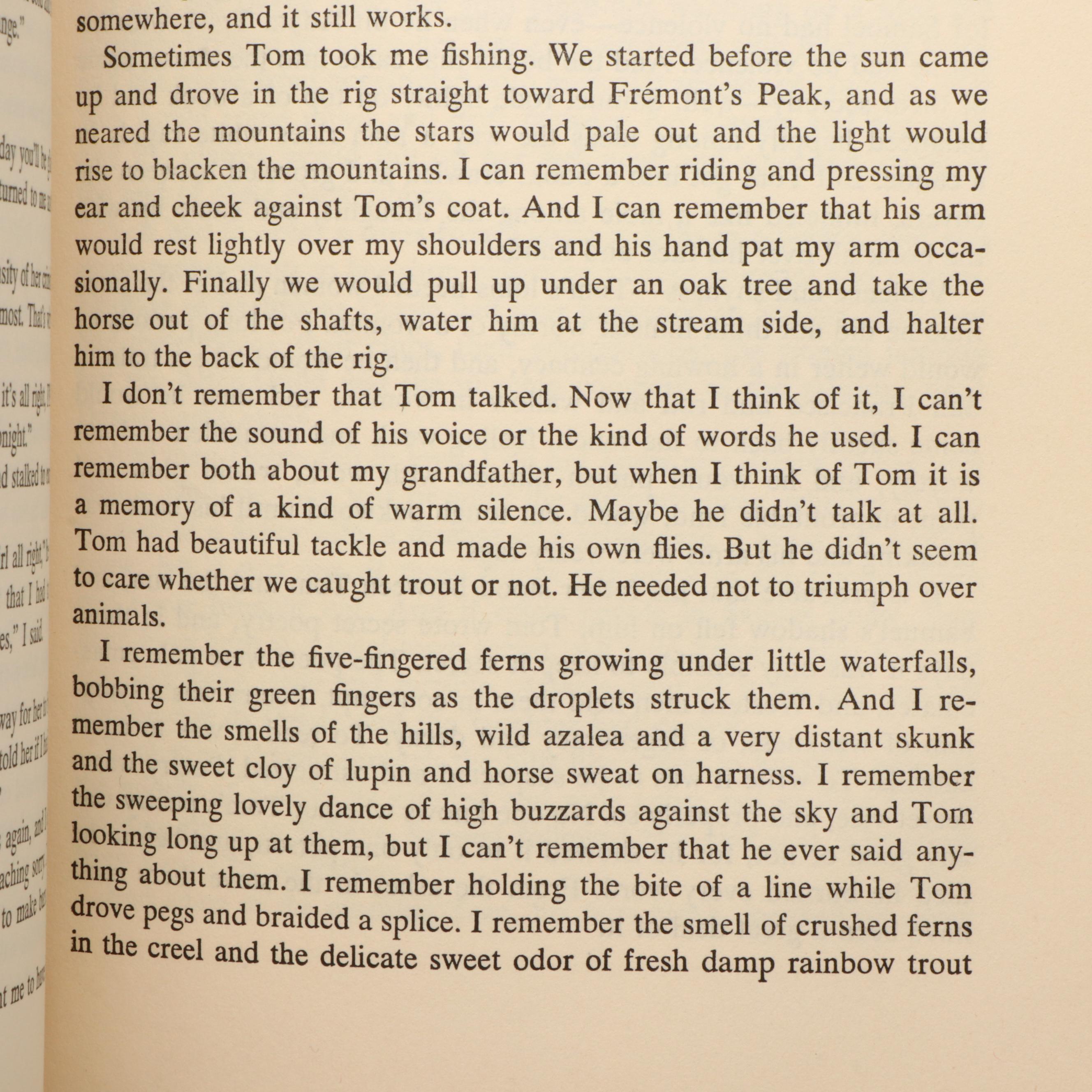 First Trade Edition, First State "East of Eden" by John Steinbeck, 1952