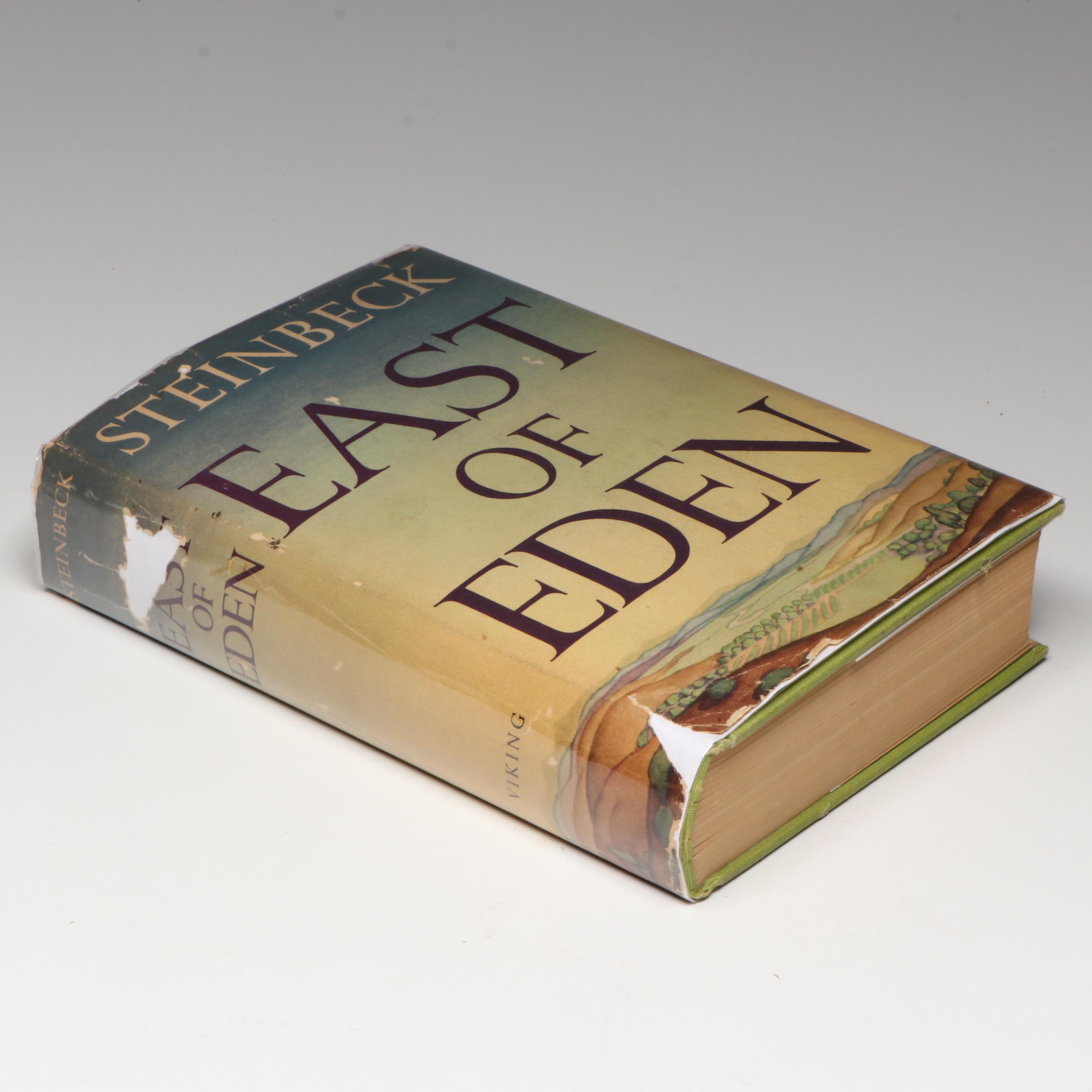 First Trade Edition, First State "East of Eden" by John Steinbeck, 1952