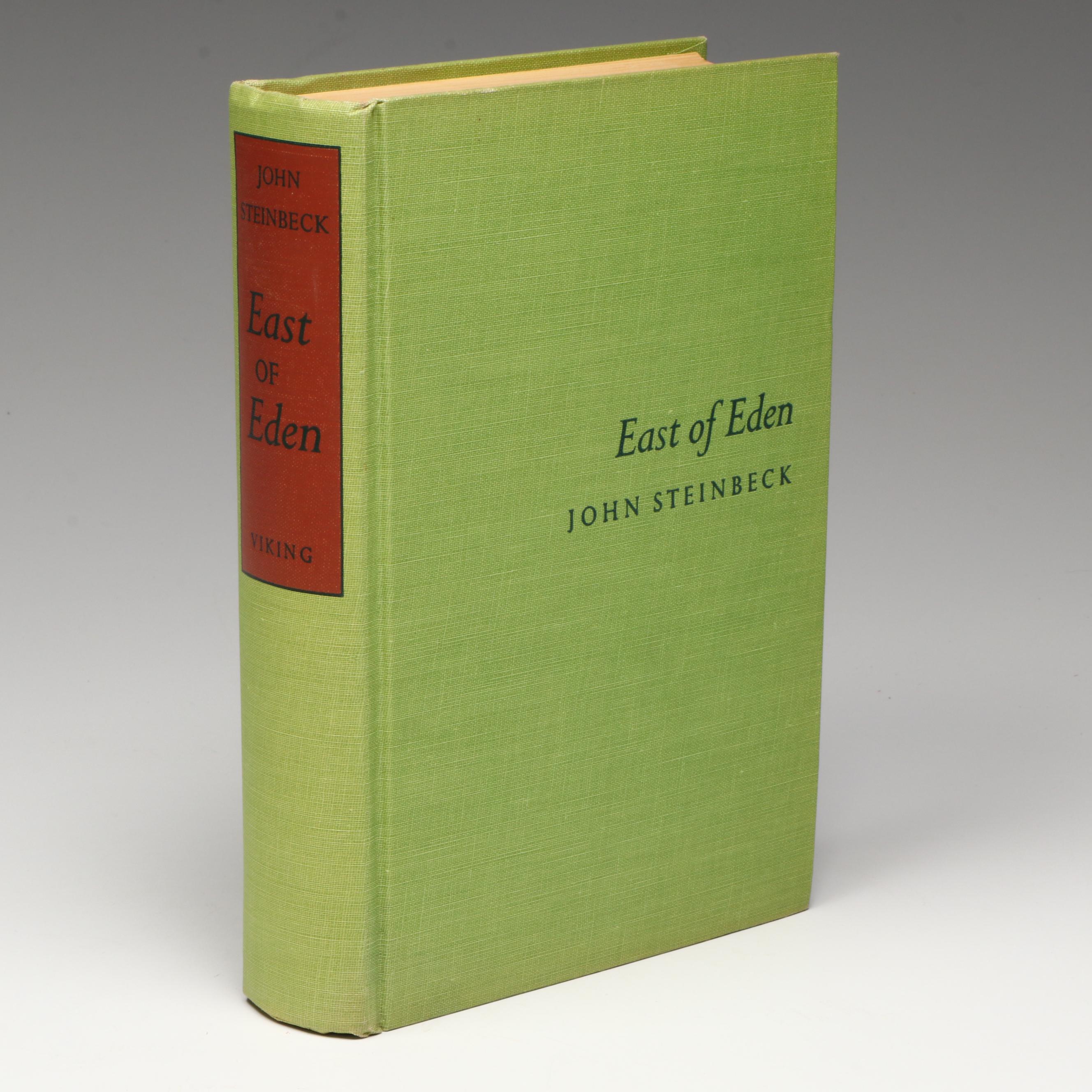 First Trade Edition, First State "East of Eden" by John Steinbeck, 1952