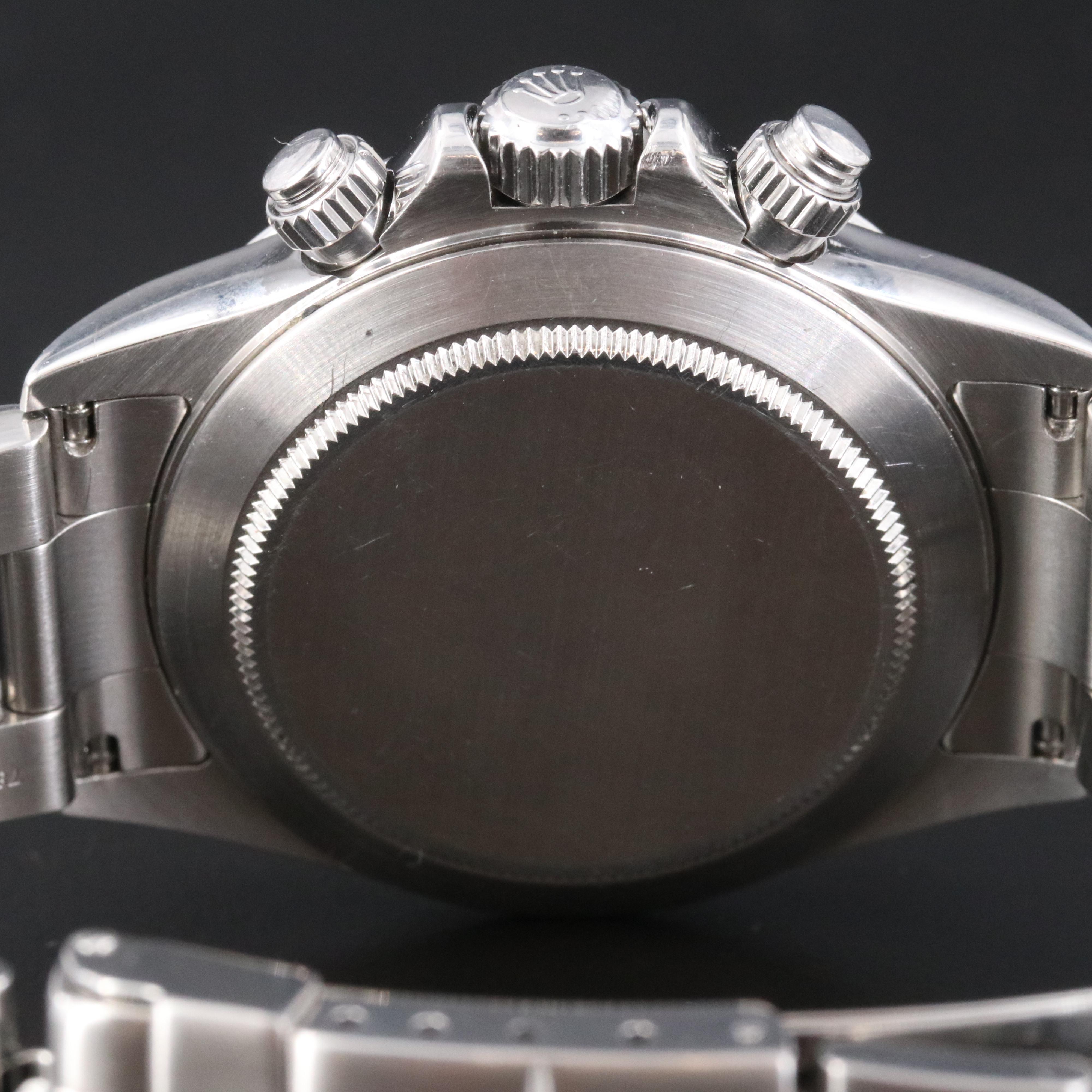 1999 Rolex Cosmograph Daytona Black Dial Oyster Bracelet Watch