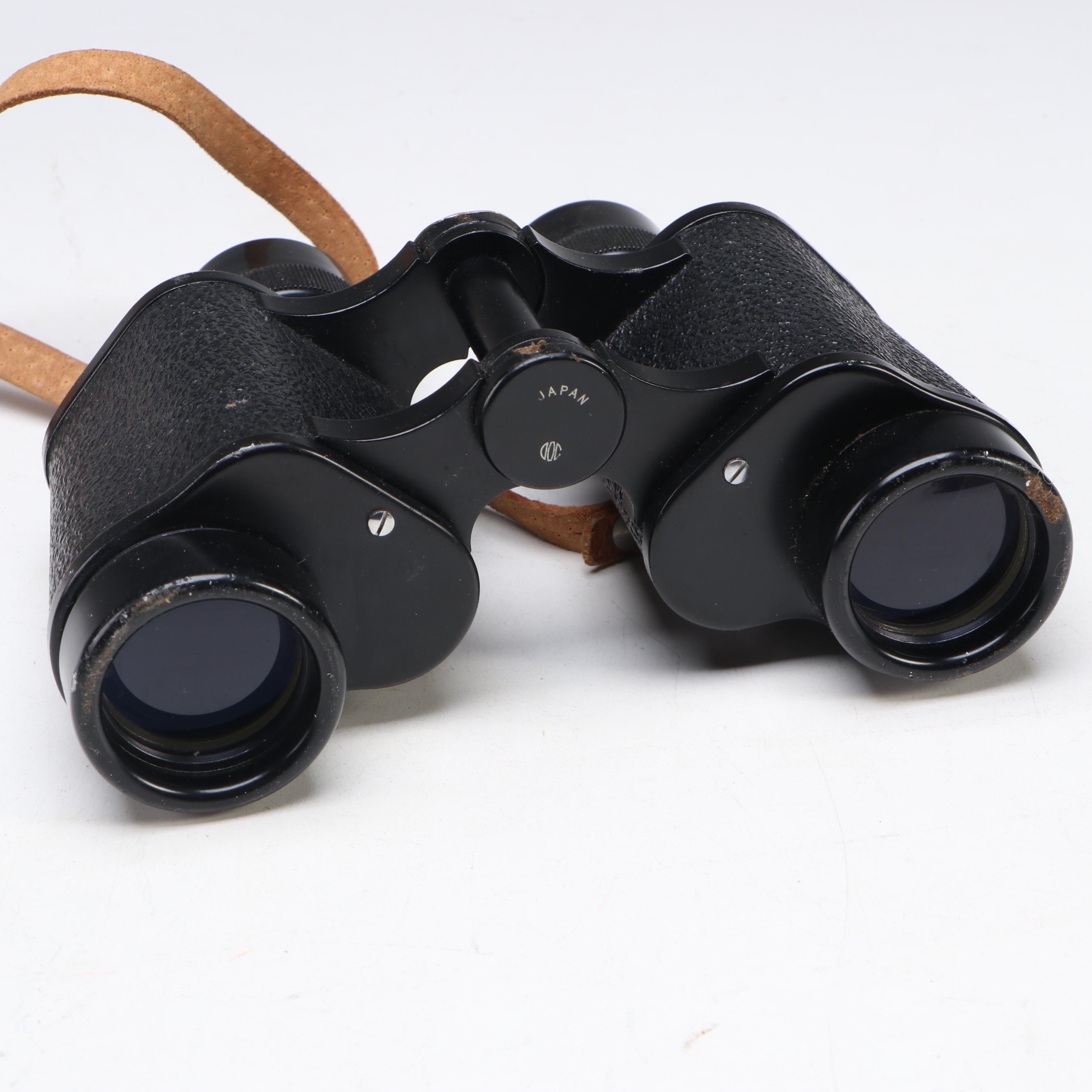 Hensoldt Wetzlar and York Binoculars in Leather Cases