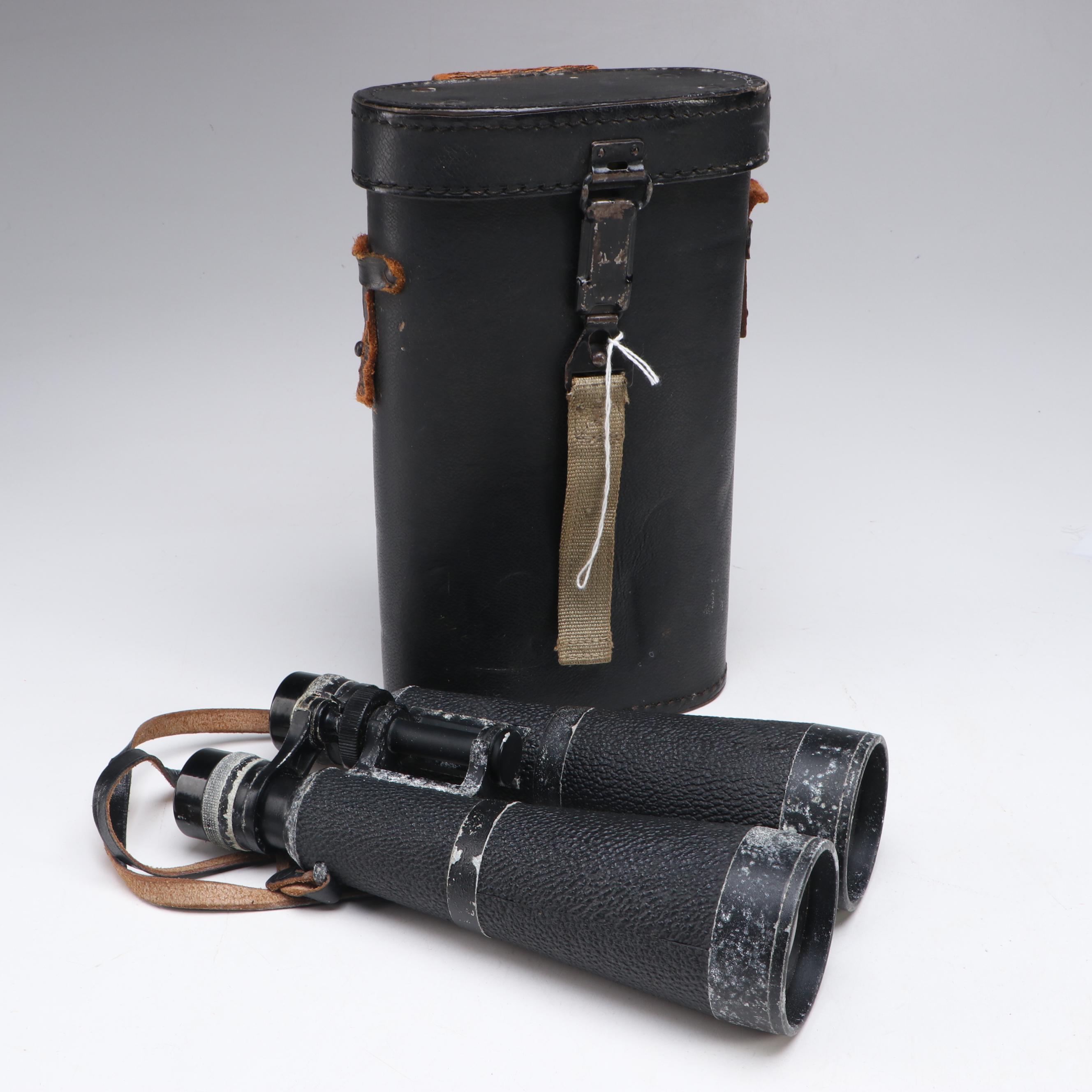 Hensoldt Wetzlar and York Binoculars in Leather Cases