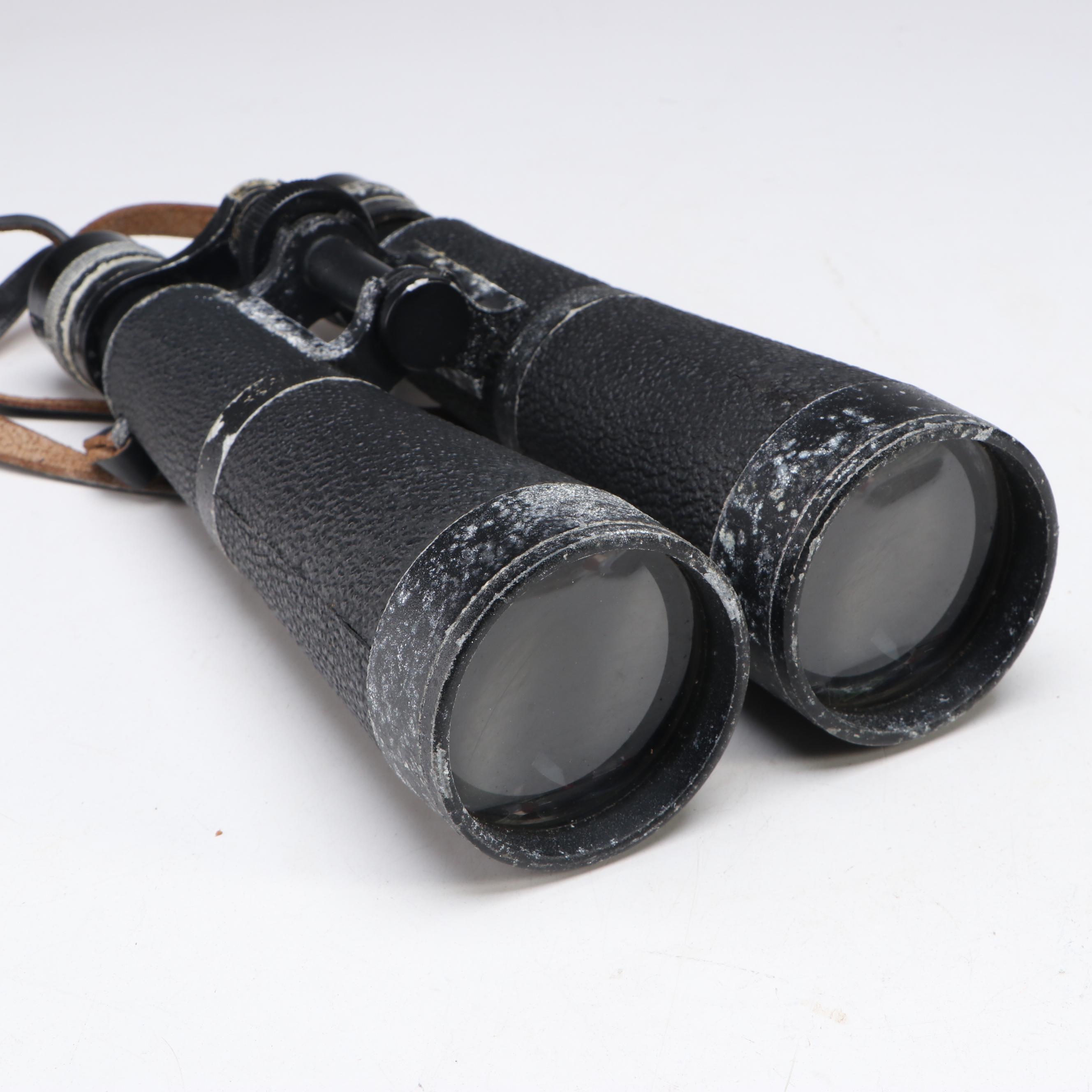 Hensoldt Wetzlar and York Binoculars in Leather Cases
