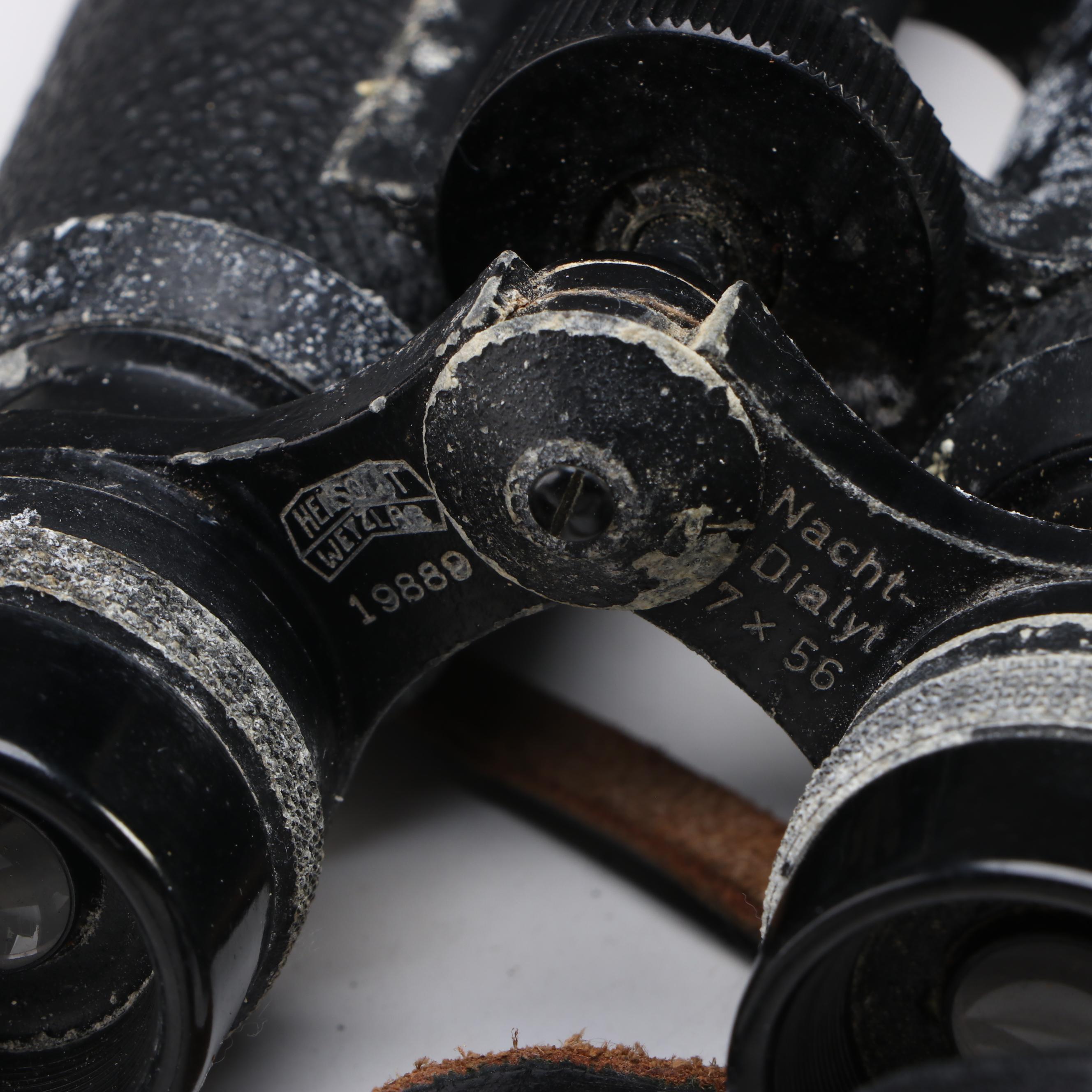 Hensoldt Wetzlar and York Binoculars in Leather Cases