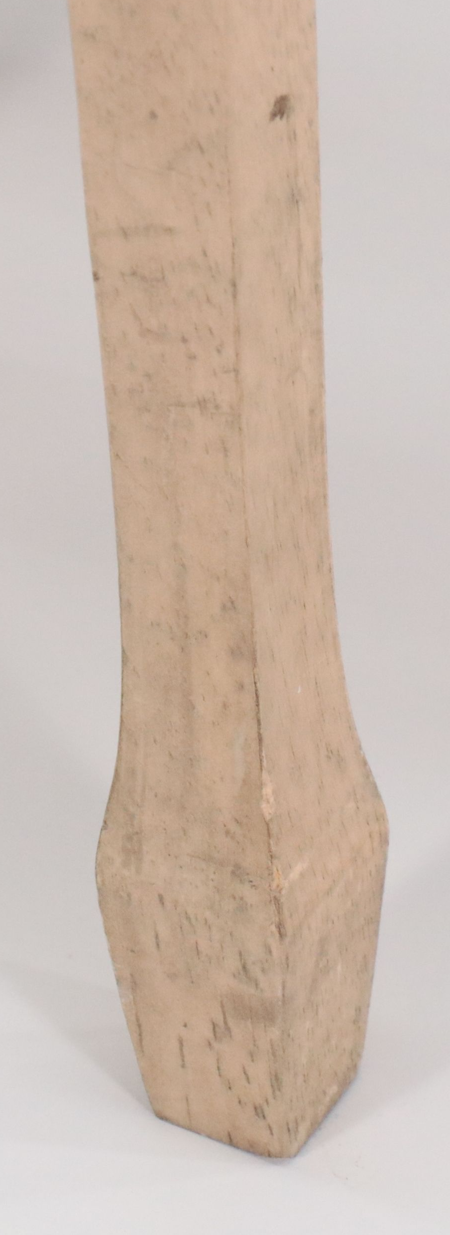 Pair of Bombay Co. Paint-Decorated Demilune Hall Tables