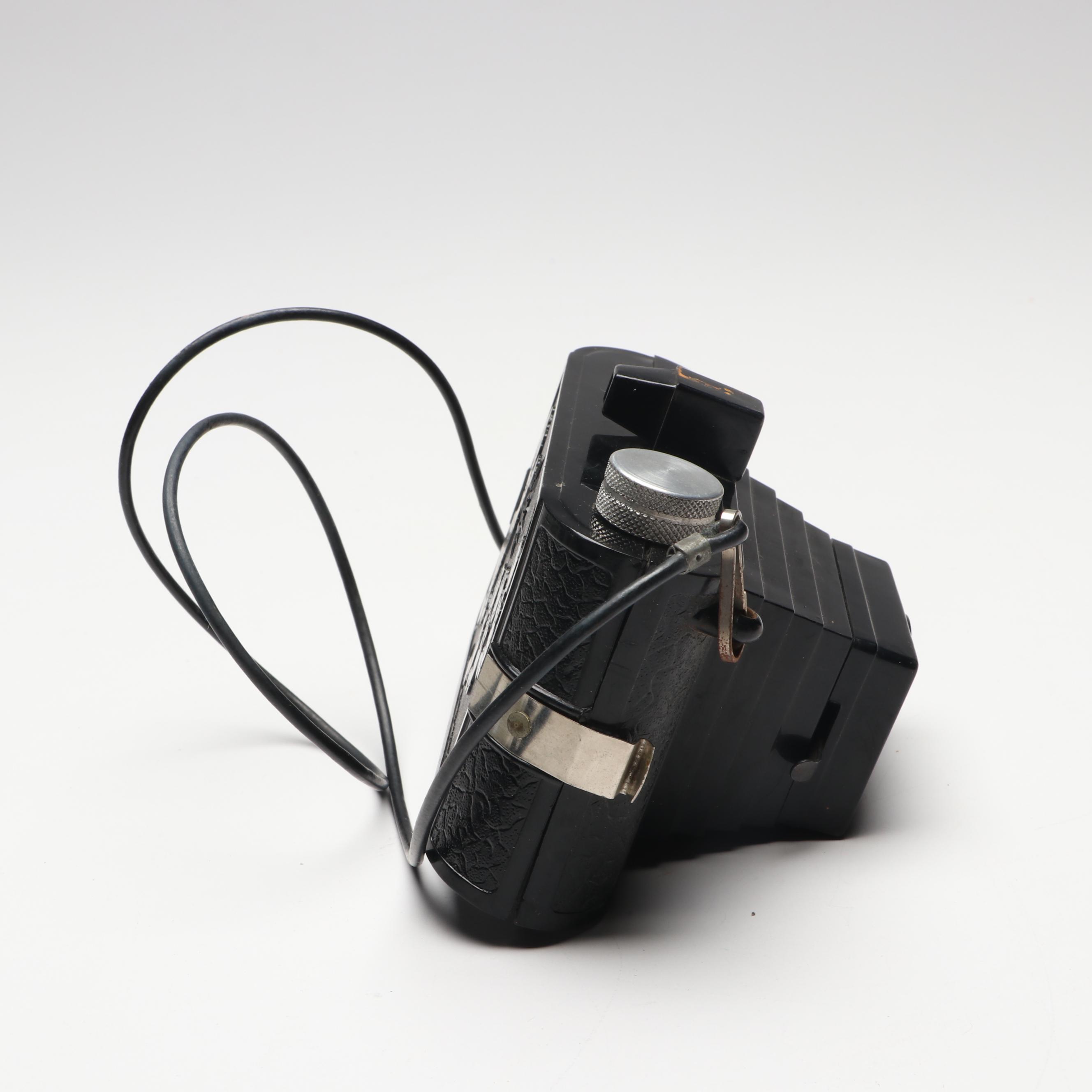 Eastman-Kodak Folding Camera with Herbert-George Co. "Donald Duck" Box Cameras