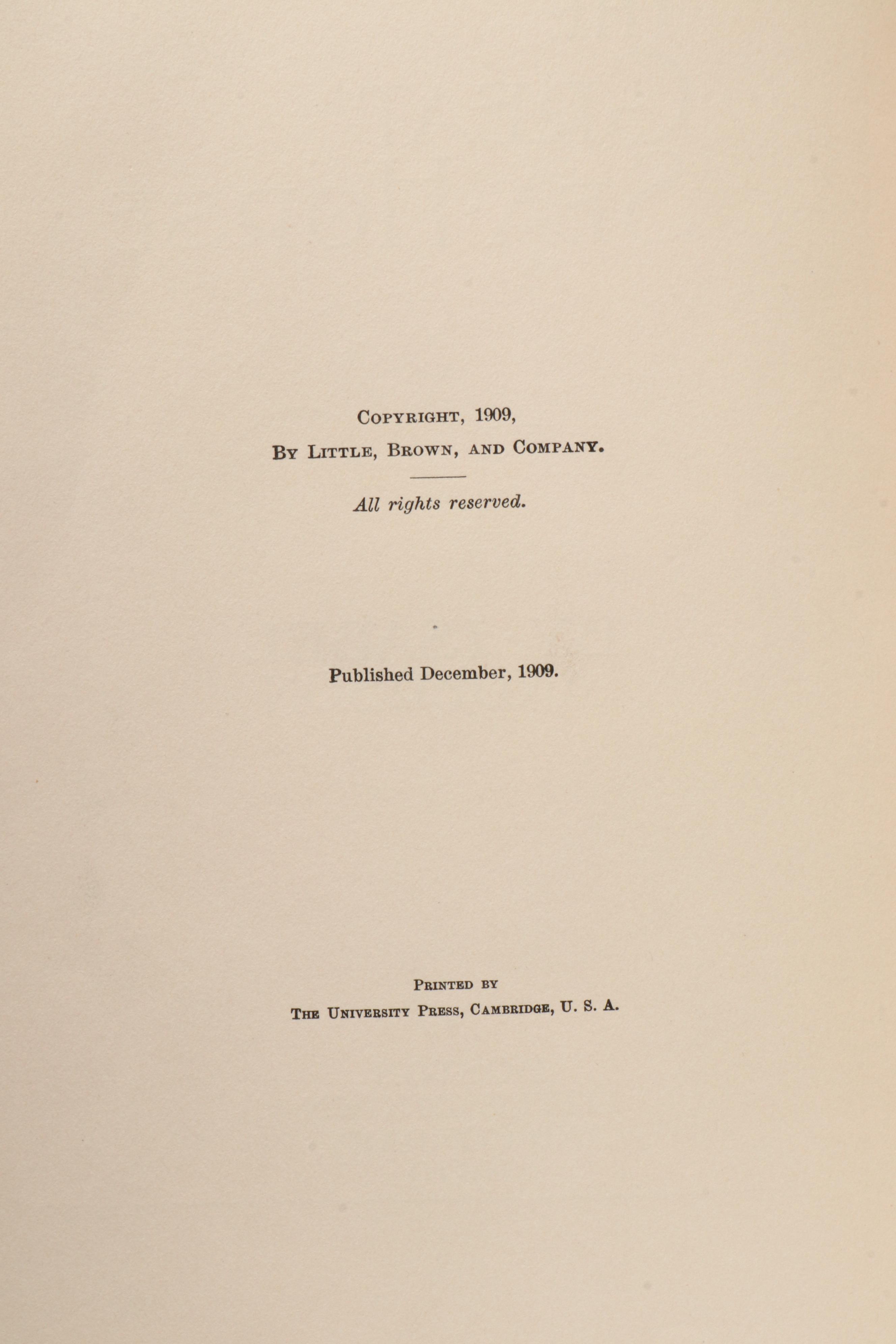 First Edition "The Great Sea Horse" by Isabel Anderson, 1909