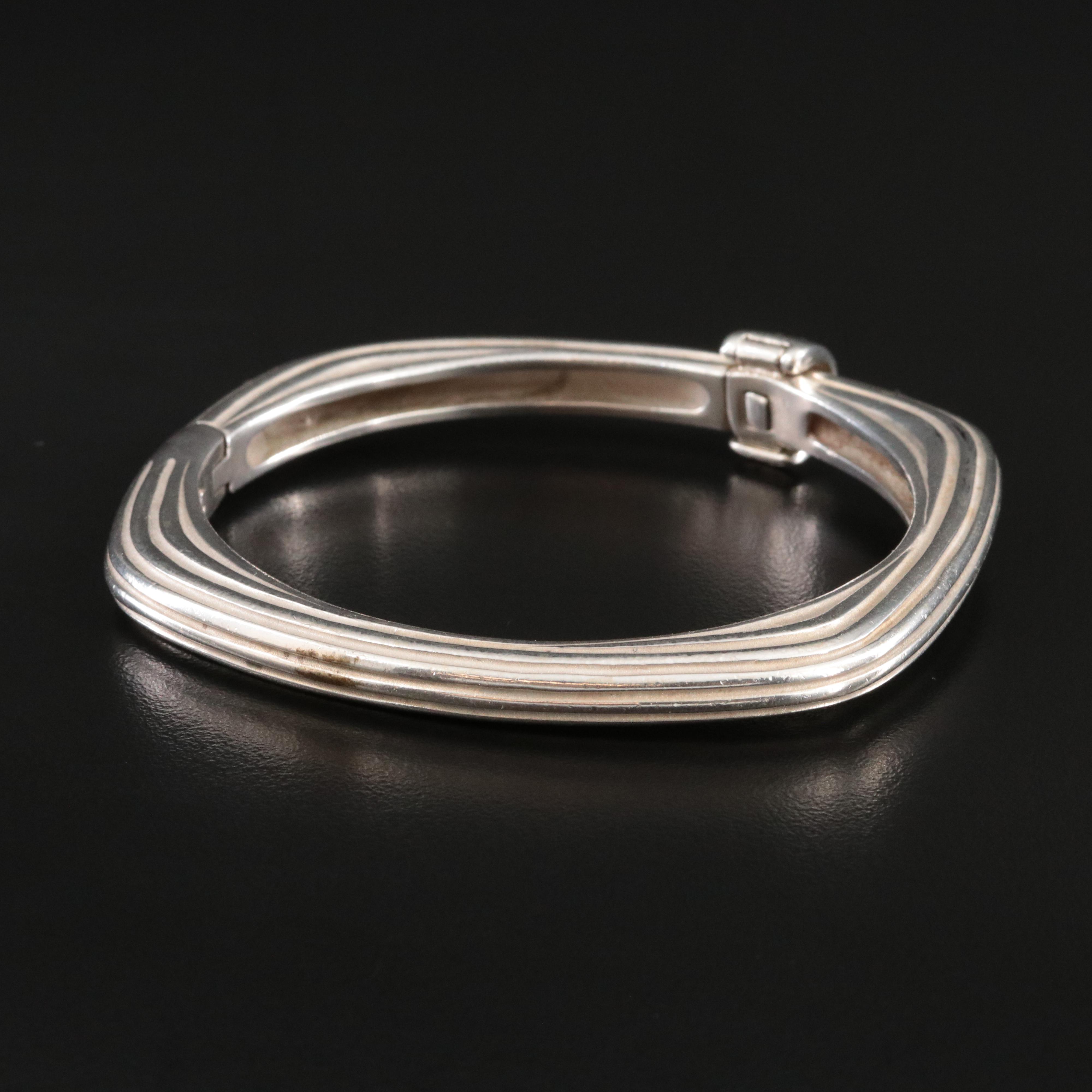 Slane & Slane Sterling Fluted Bangle