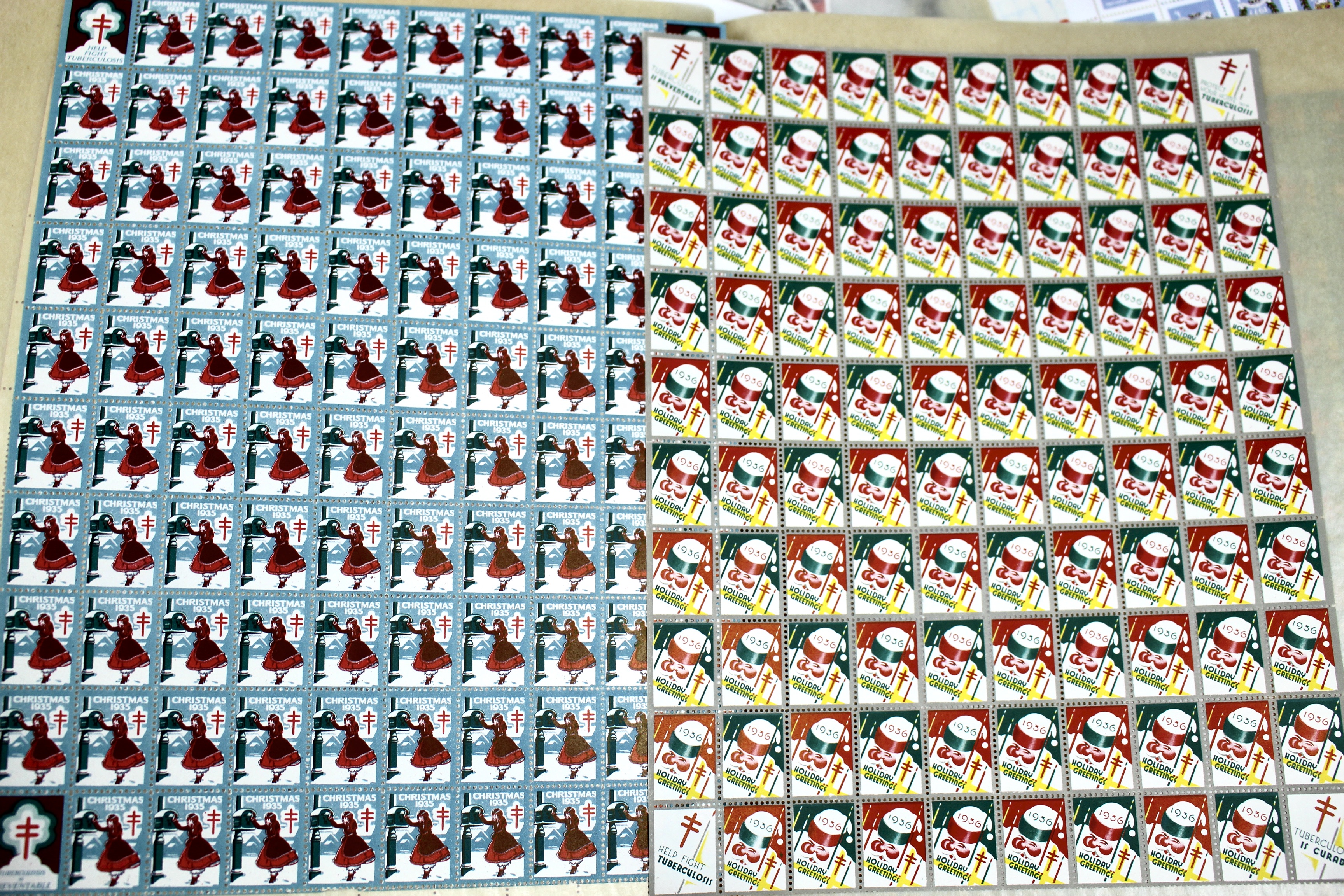 14-Pound Box of Postage Stamps and Stamp Collections