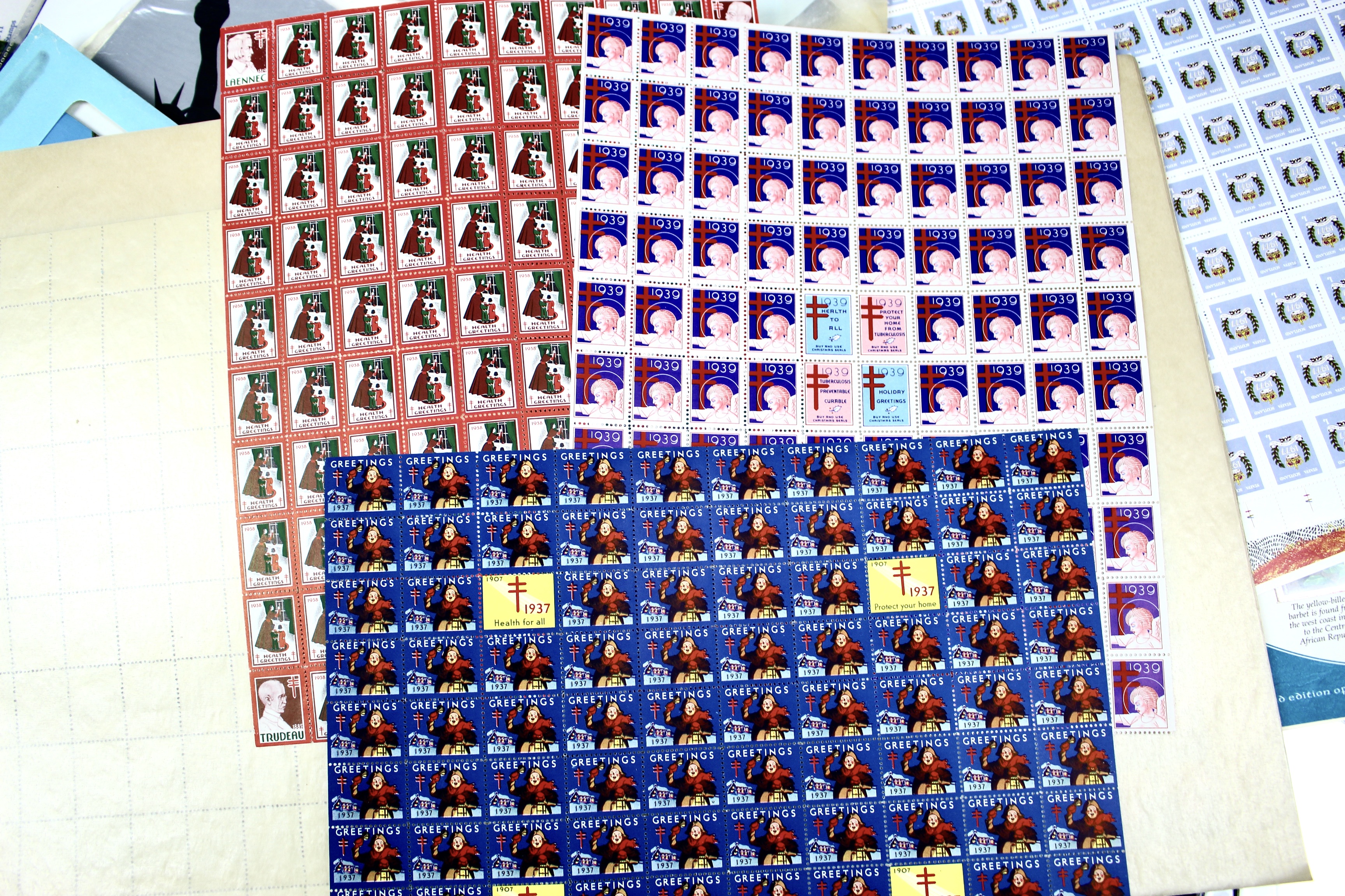 14-Pound Box of Postage Stamps and Stamp Collections