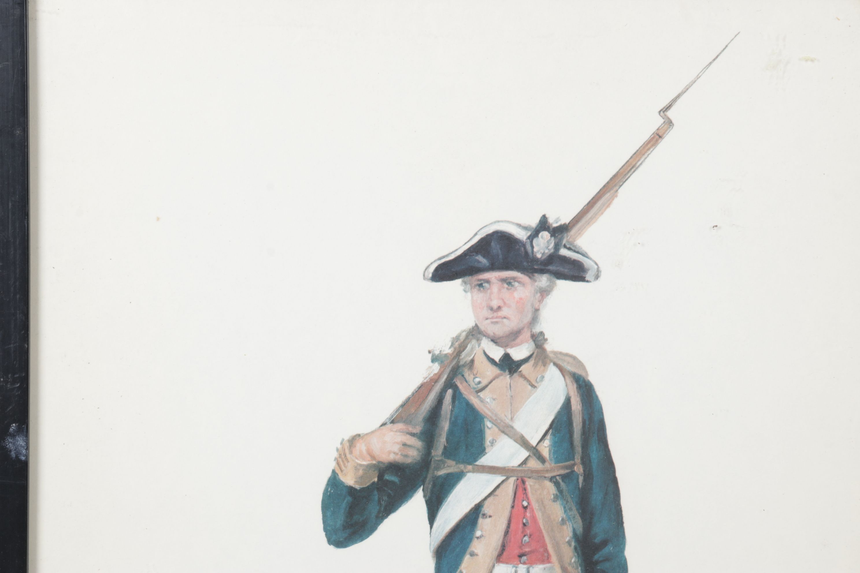 Offset Lithograph After R. Desvarreux-Larpenteur "Washington's Life Guard"