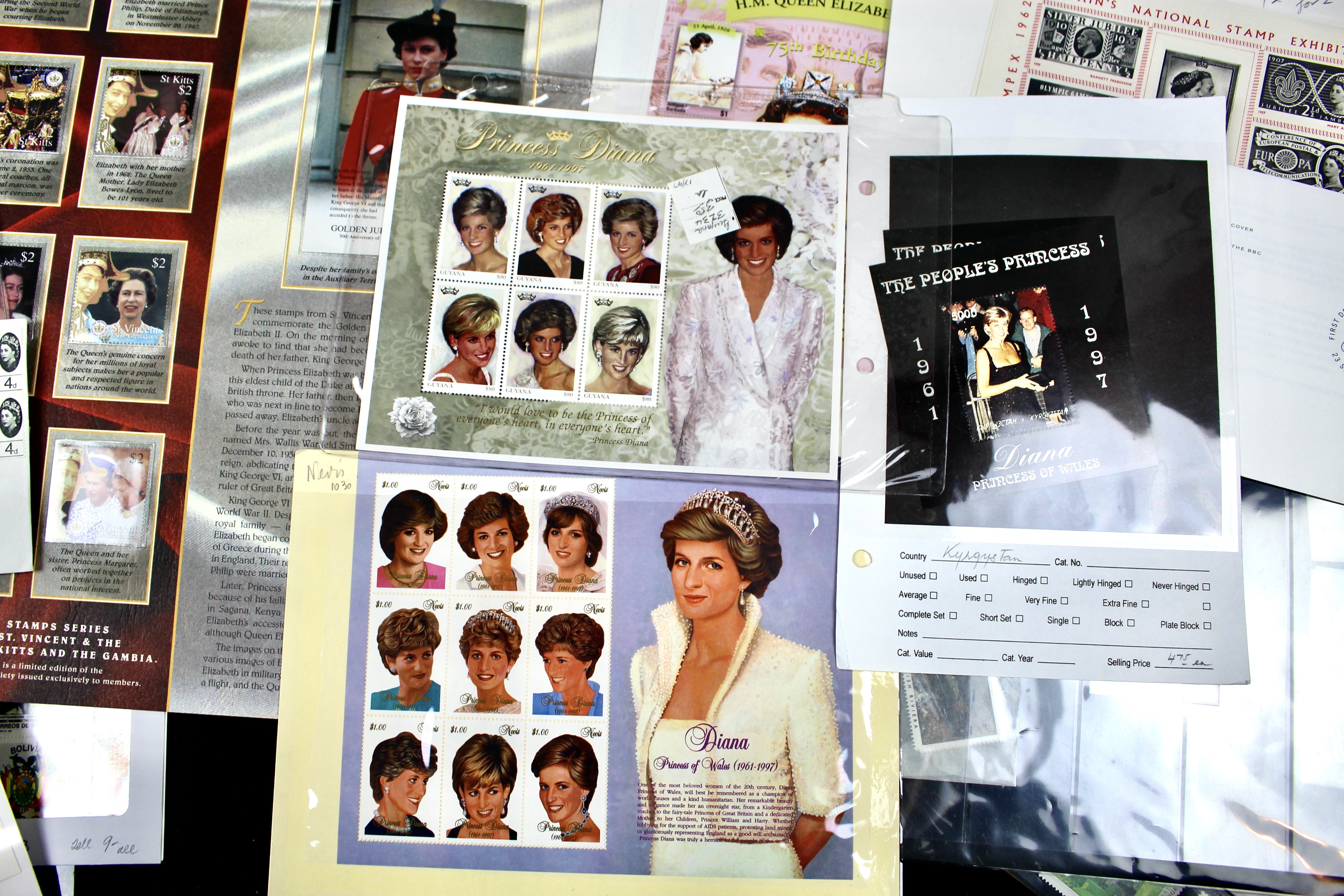 14-Pound Box of Postage Stamps and Stamp Collections