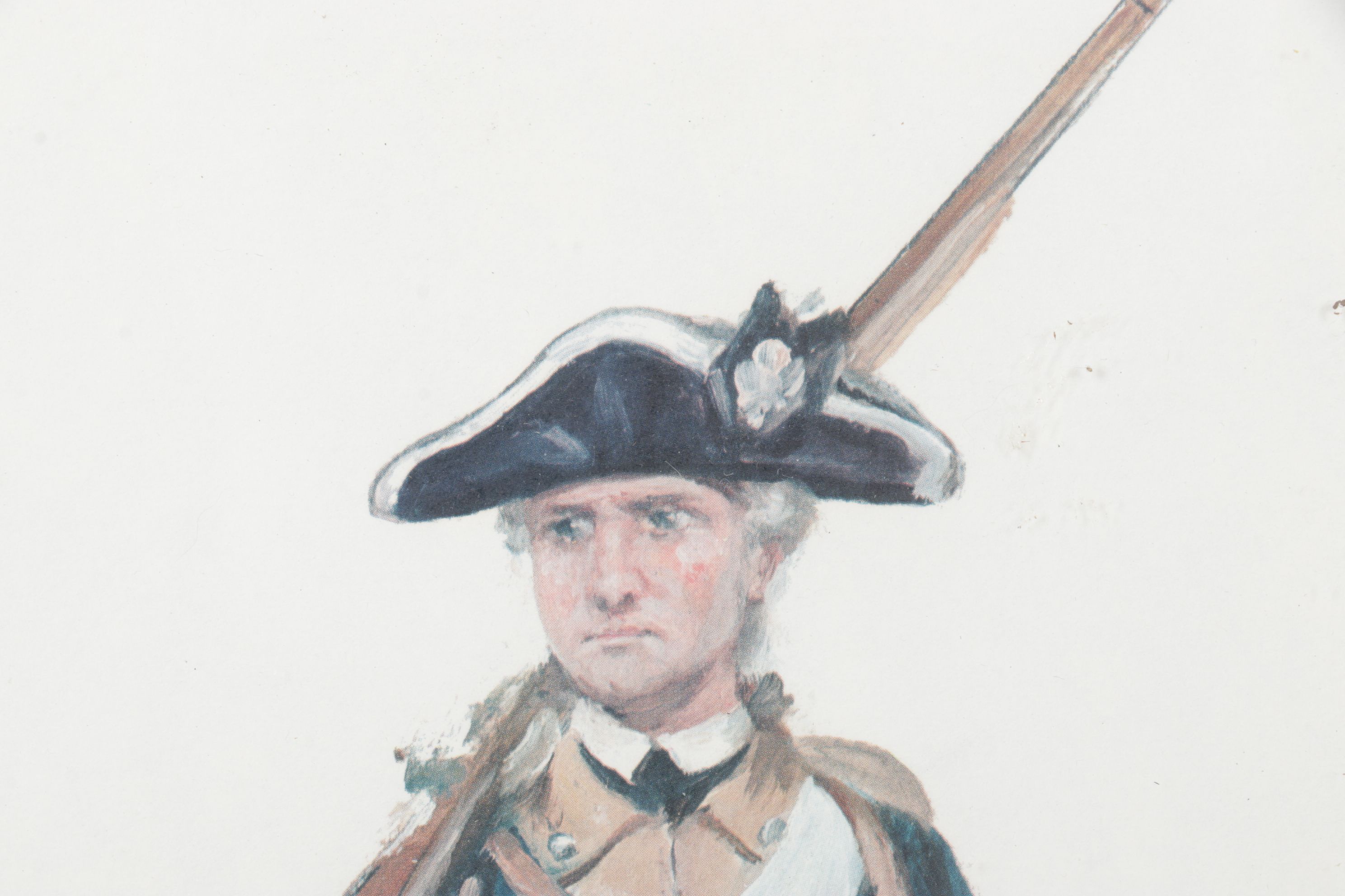 Offset Lithograph After R. Desvarreux-Larpenteur "Washington's Life Guard"