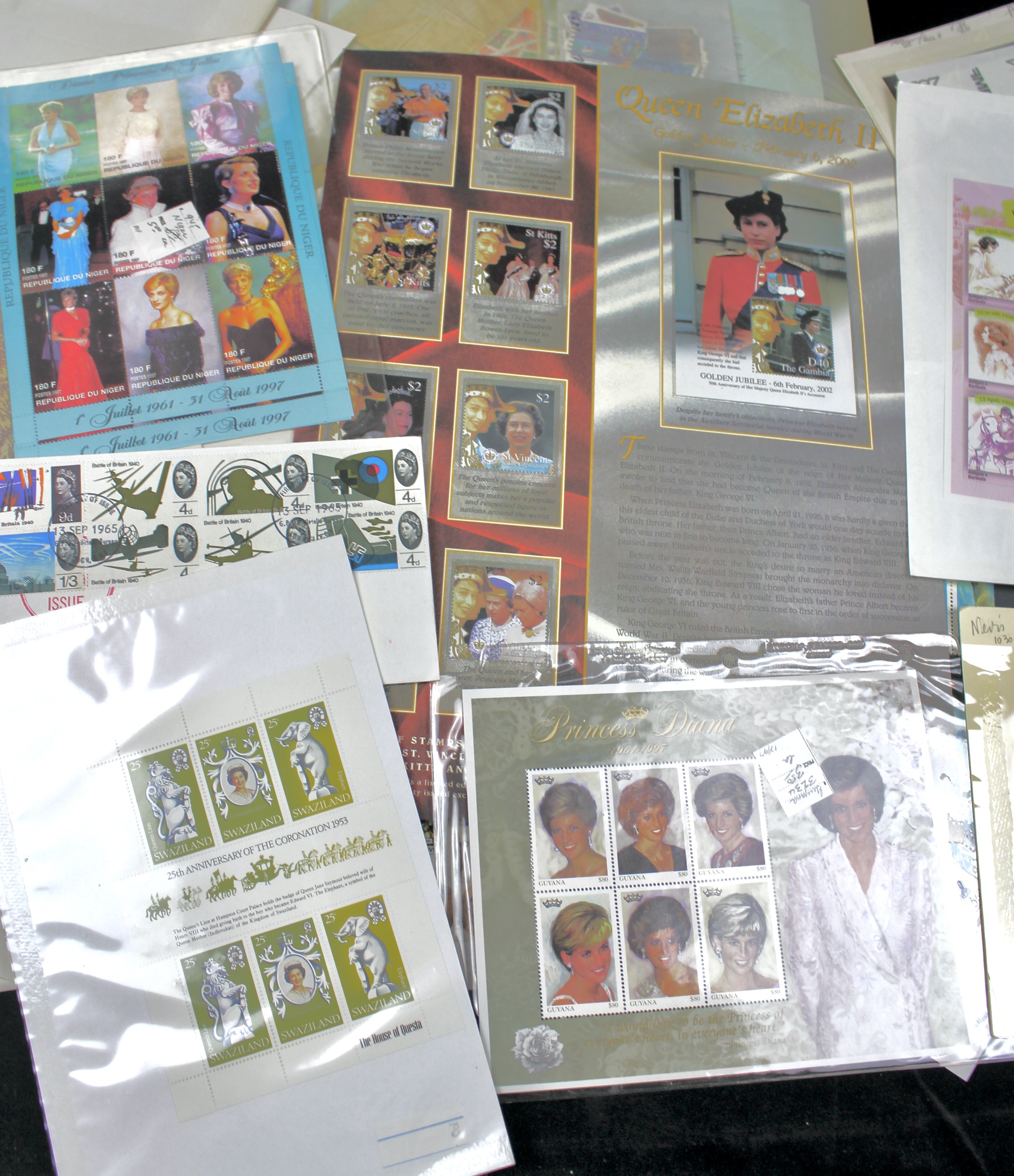 14-Pound Box of Postage Stamps and Stamp Collections