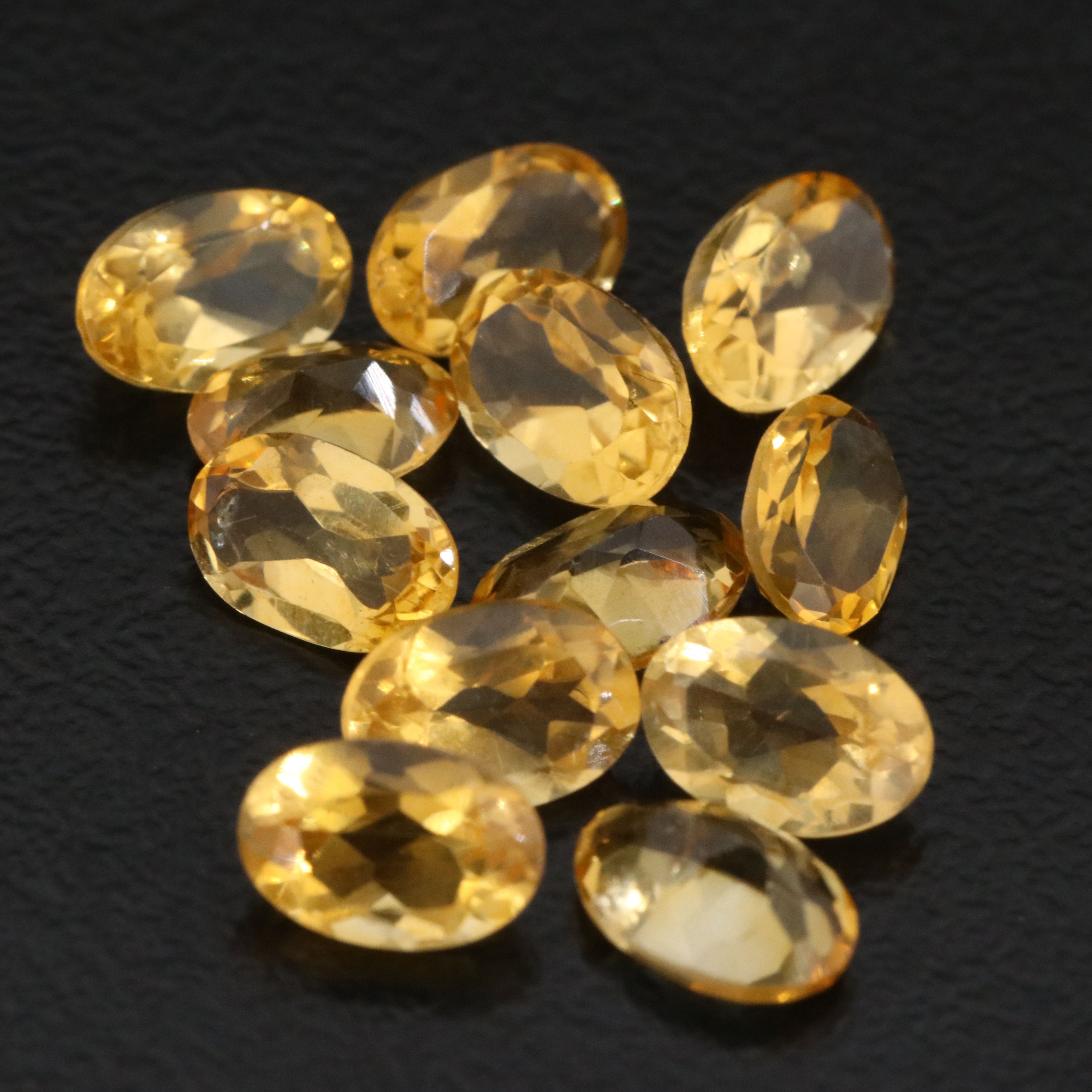 Loose 5.09 CTW Citrines