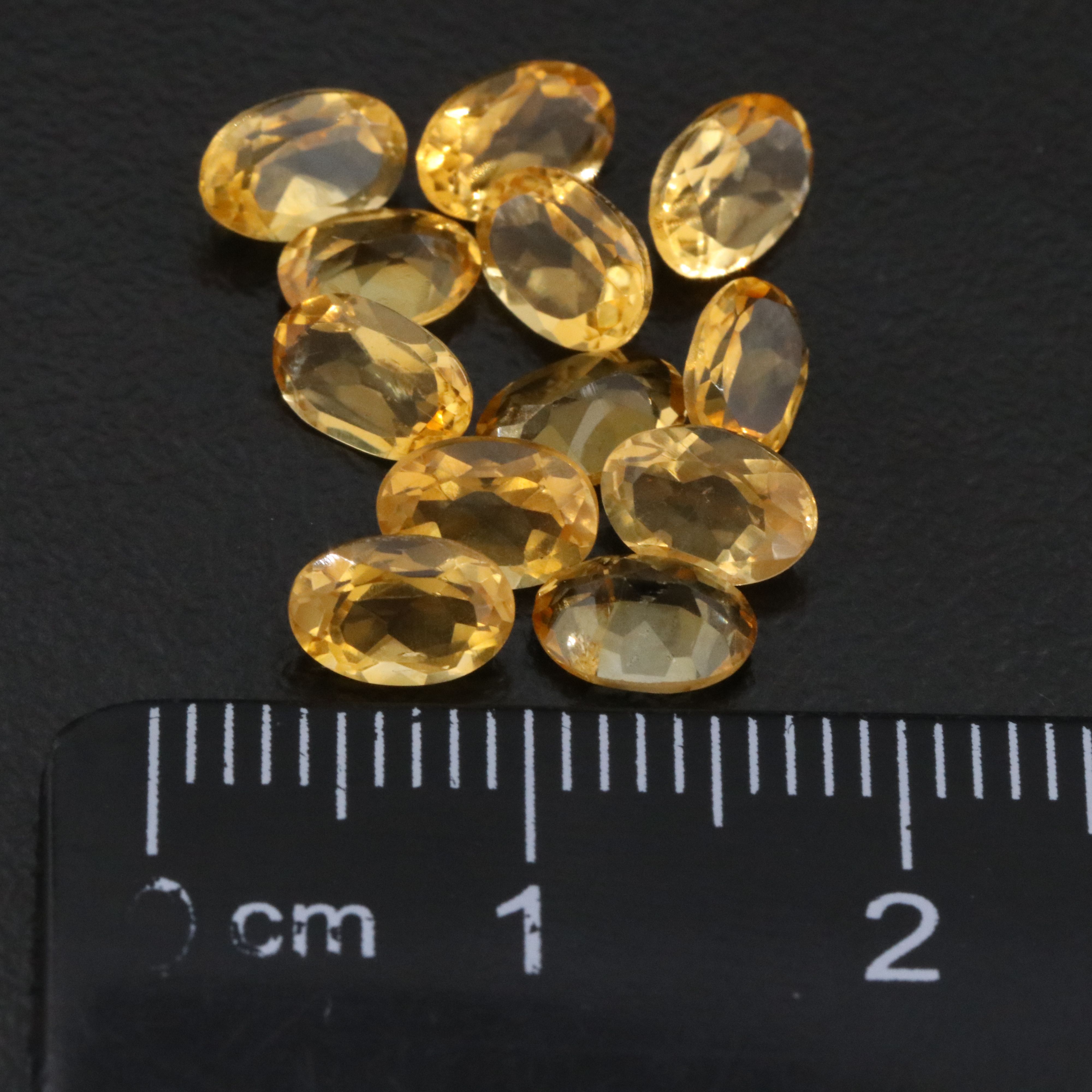 Loose 5.09 CTW Citrines