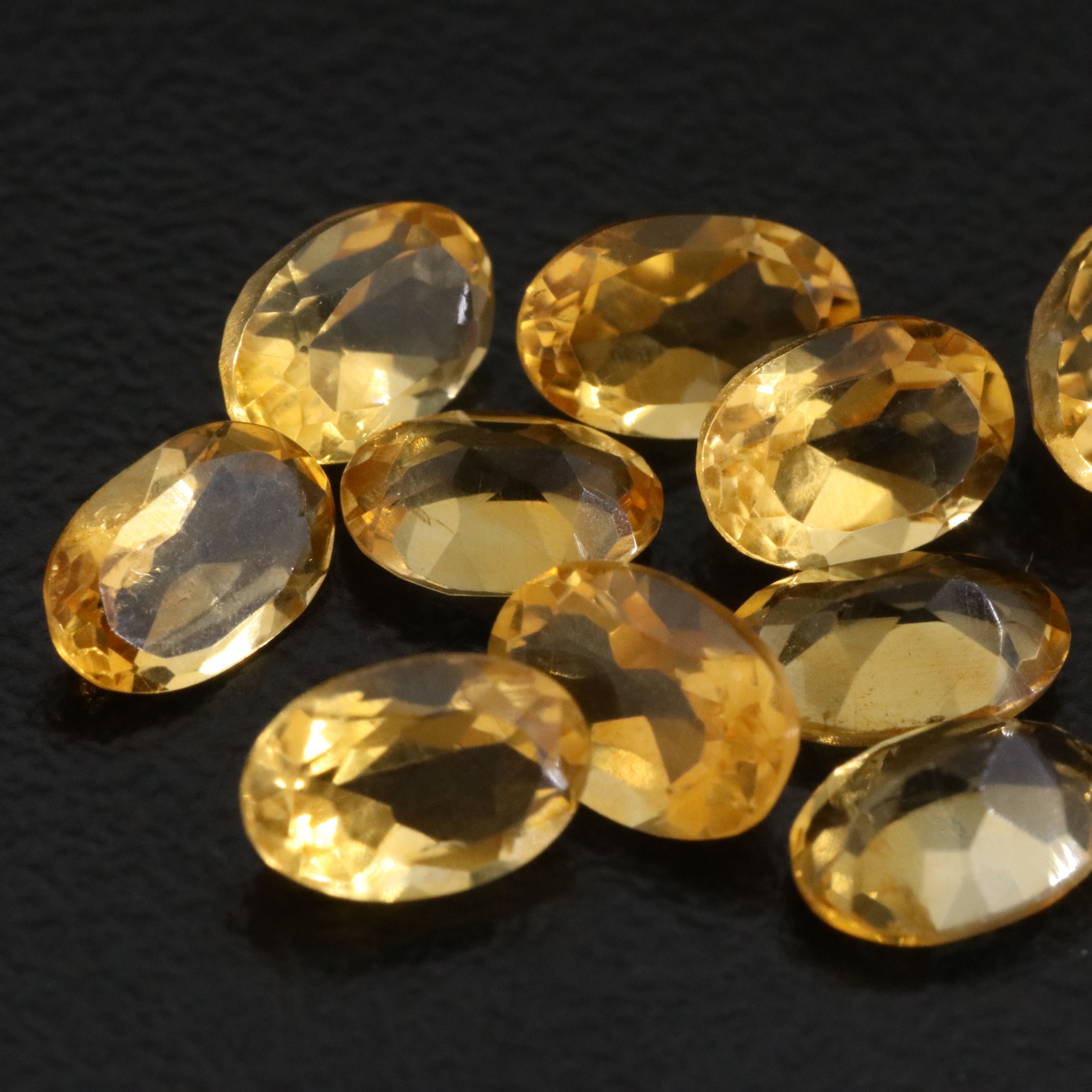 Loose 5.09 CTW Citrines