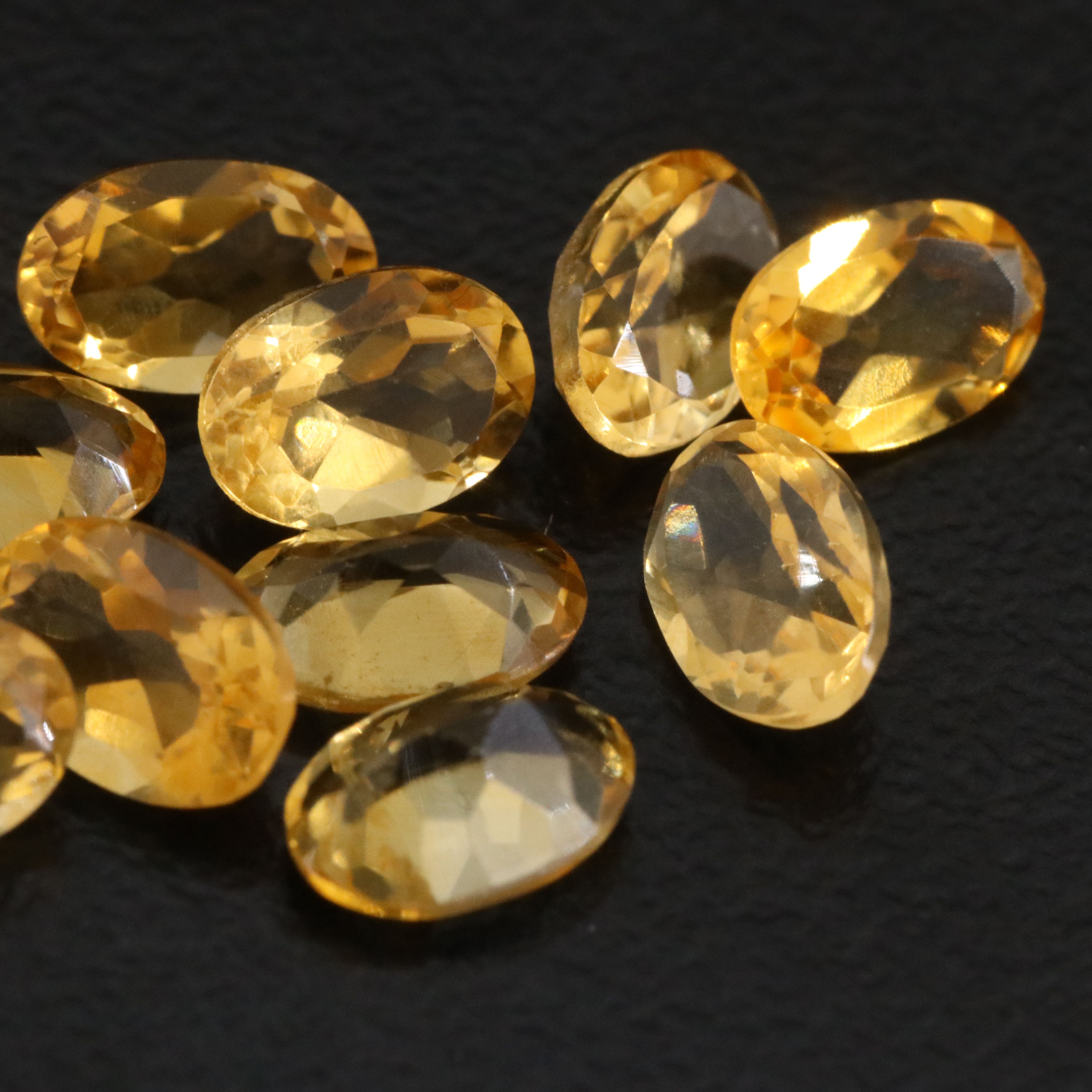 Loose 5.09 CTW Citrines