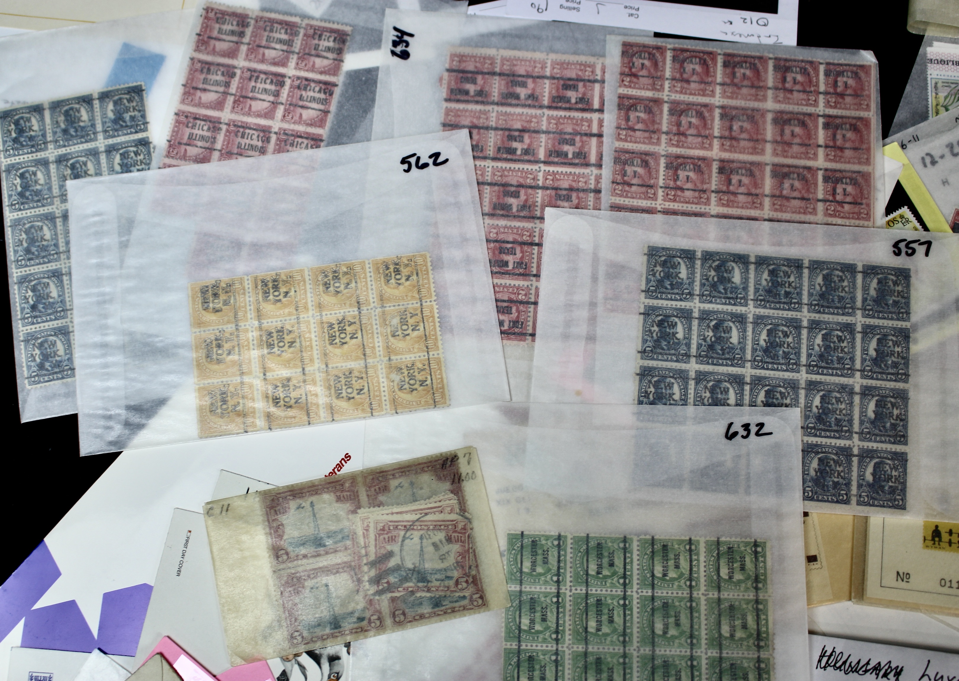 14-Pound Box of Postage Stamps and Stamp Collections