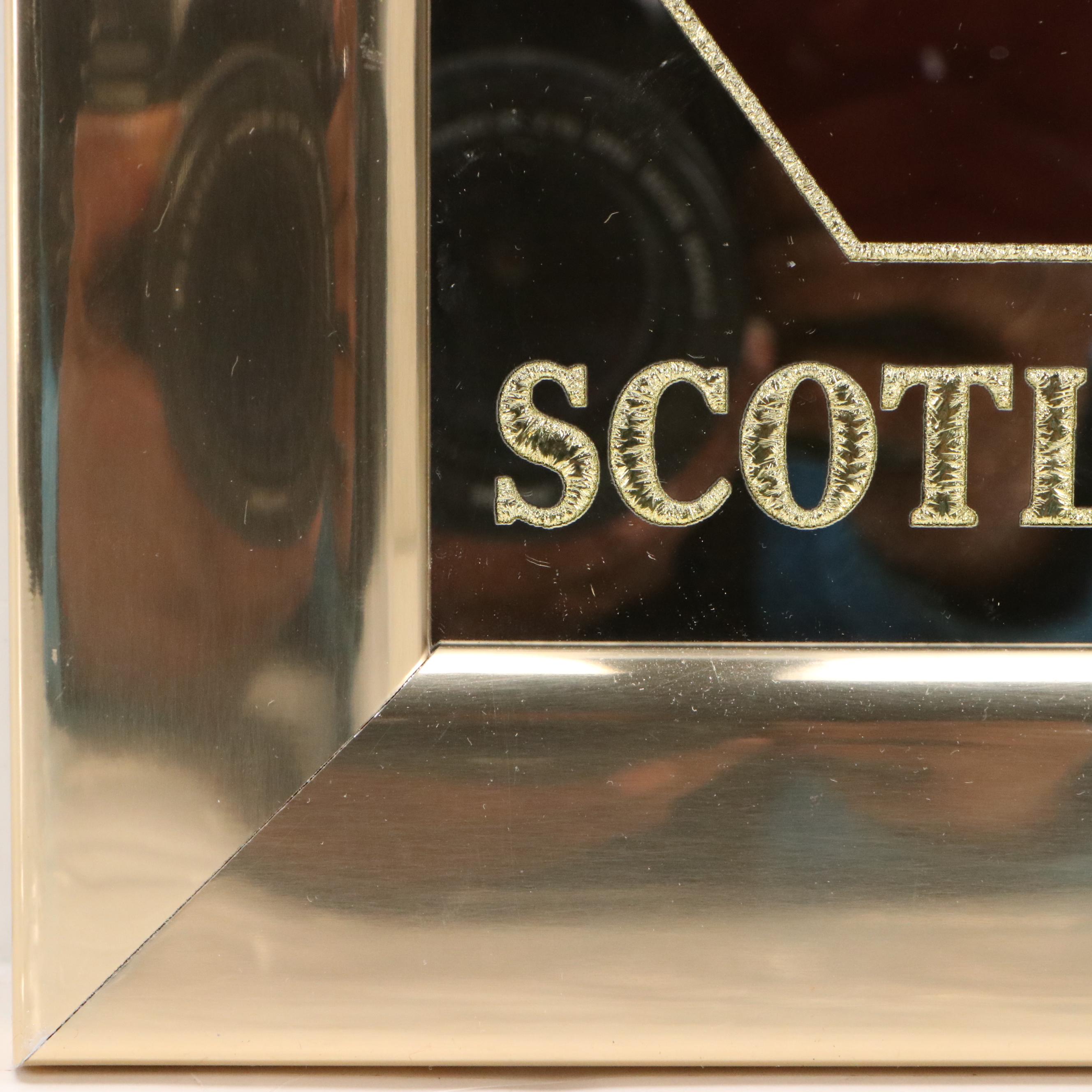 Chivas Regal Scotch Whisky Mirrored Bar Sign