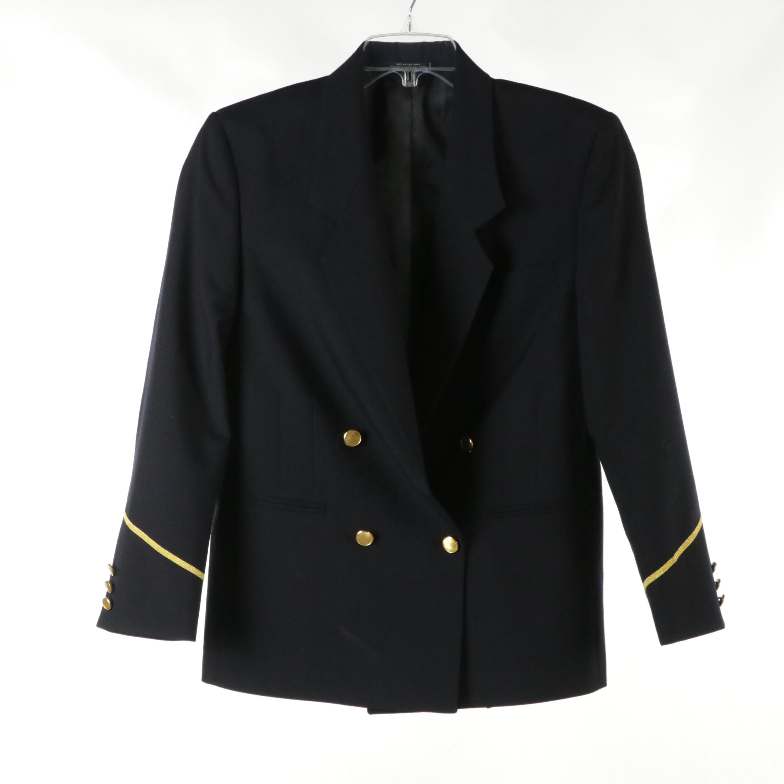 All Bilt Wool Blend Pantsuit, Other Blazer, Shorts, & Cotton Button-Up Top