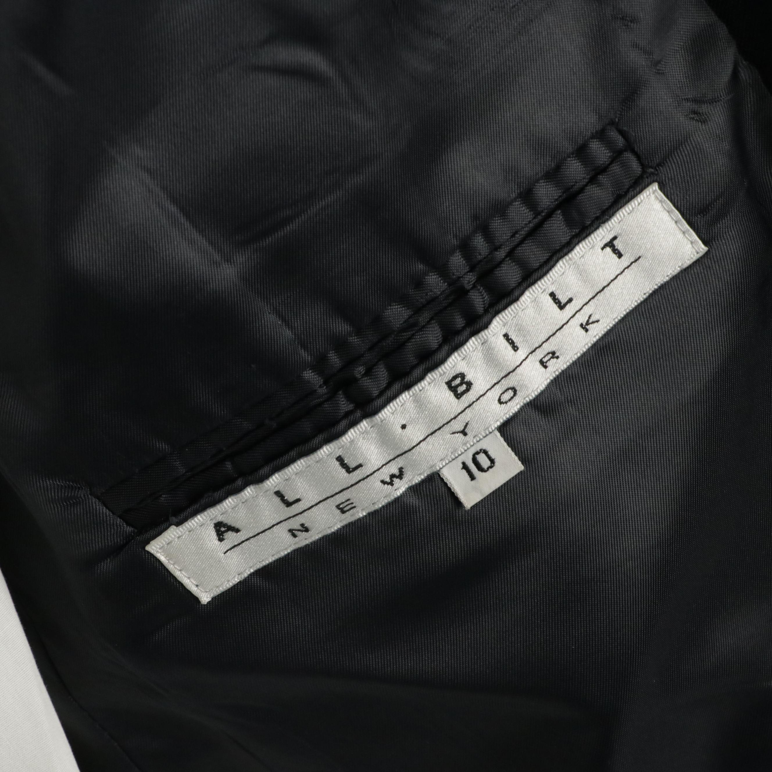 All Bilt Wool Blend Pantsuit, Other Blazer, Shorts, & Cotton Button-Up Top