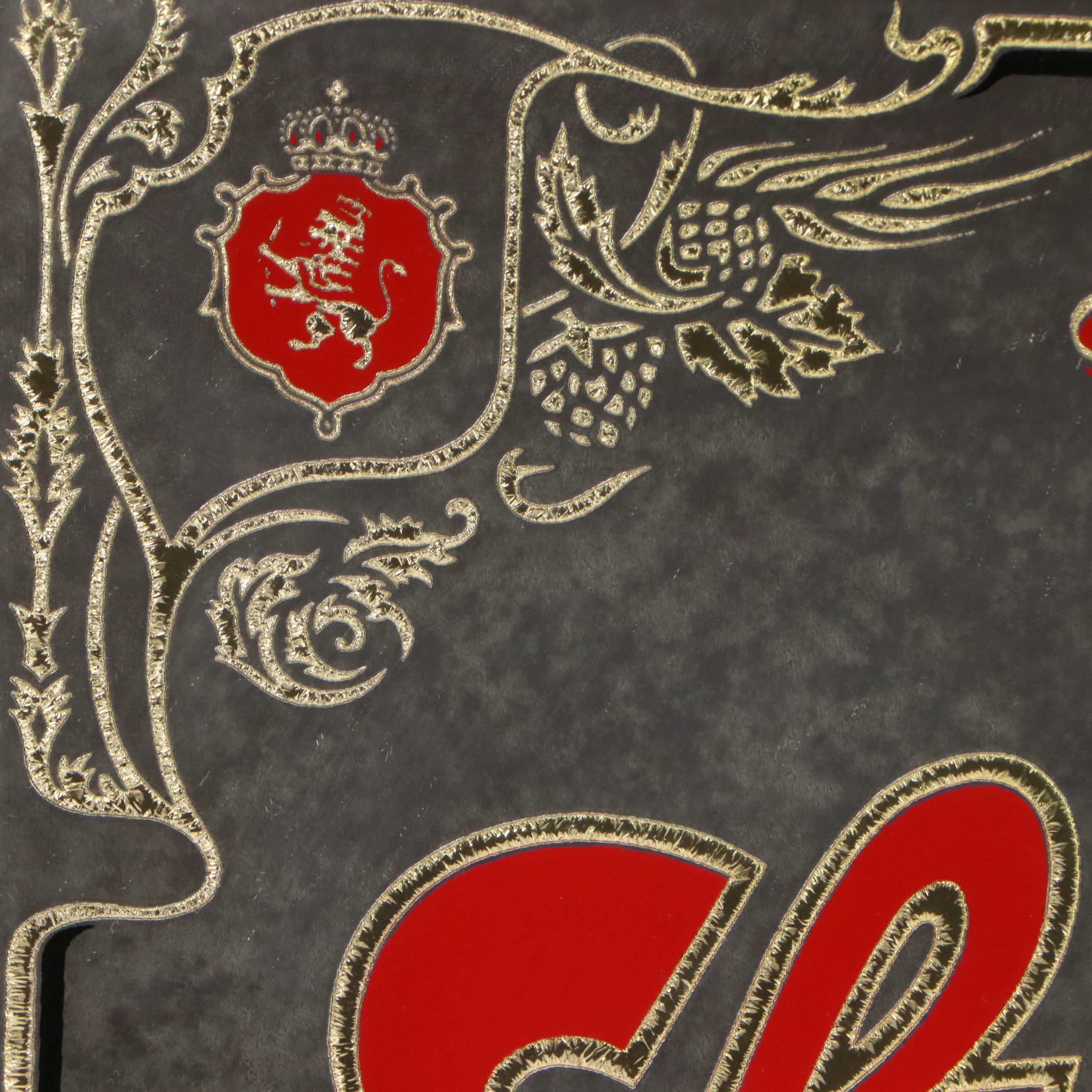 Stroh's Beer Mirrored Bar Sign