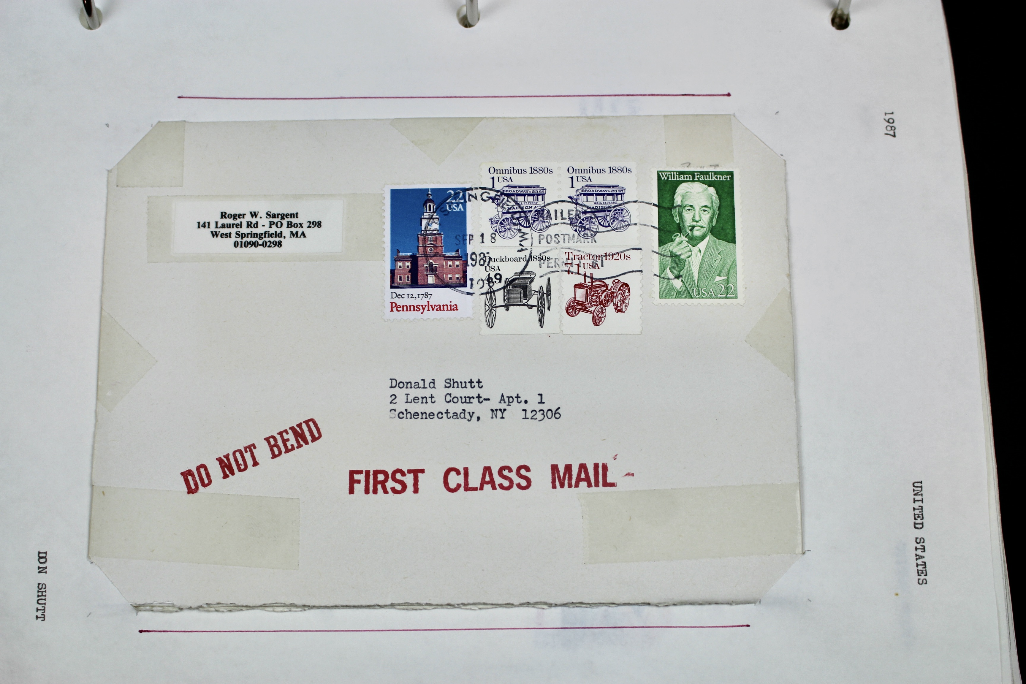 Sixteen Hand-Made Albums of Postage Stamp Collections