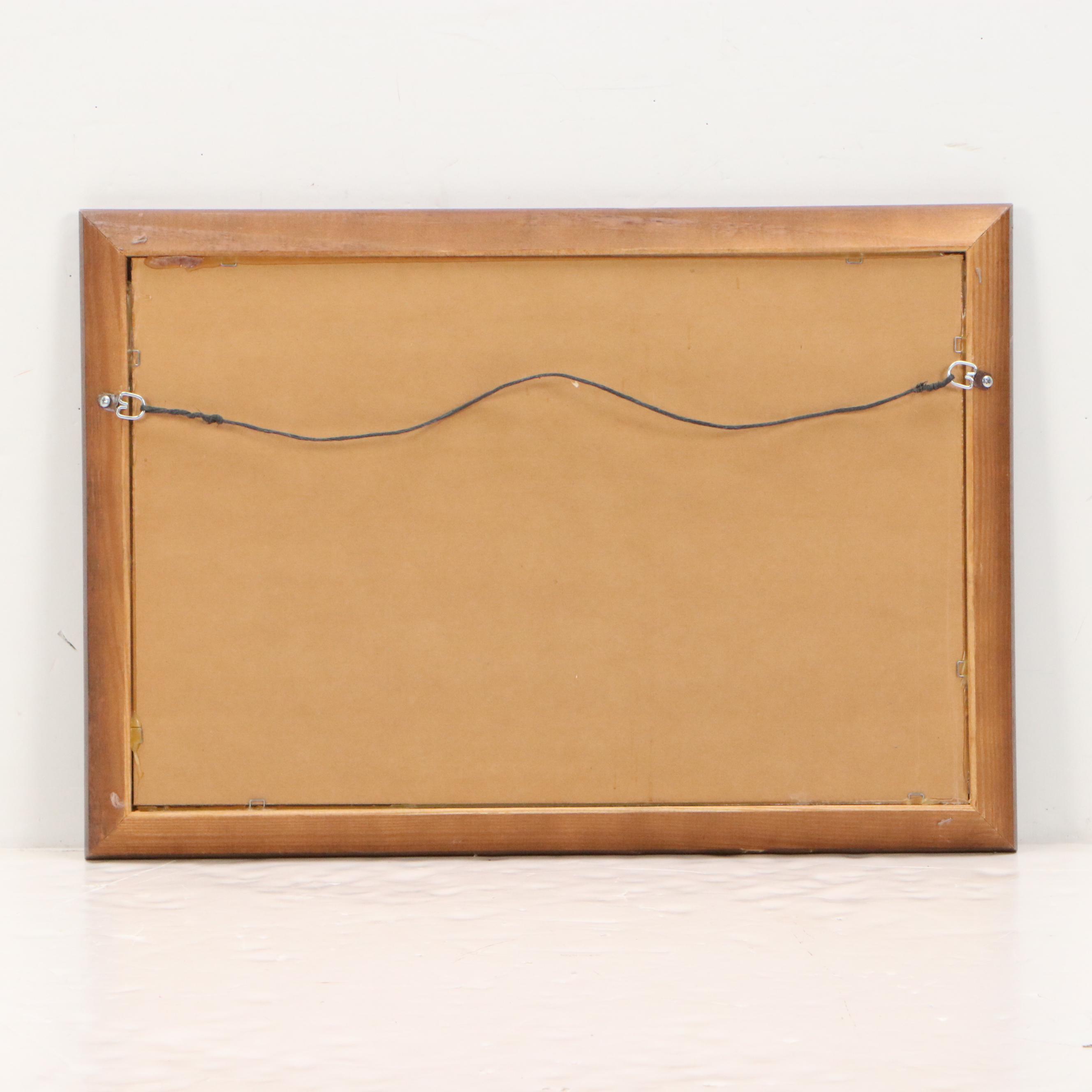 Stroh's Beer Mirrored Bar Sign