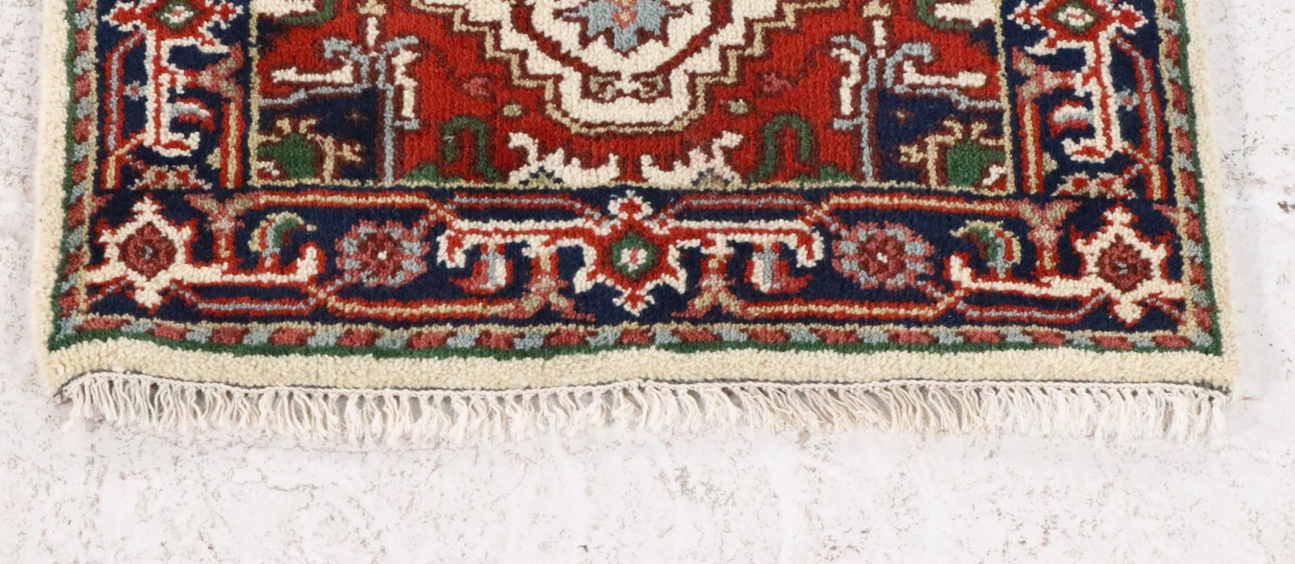 2'7 x 8' Hand-Knotted Pakistani Kazak Carpet Runner