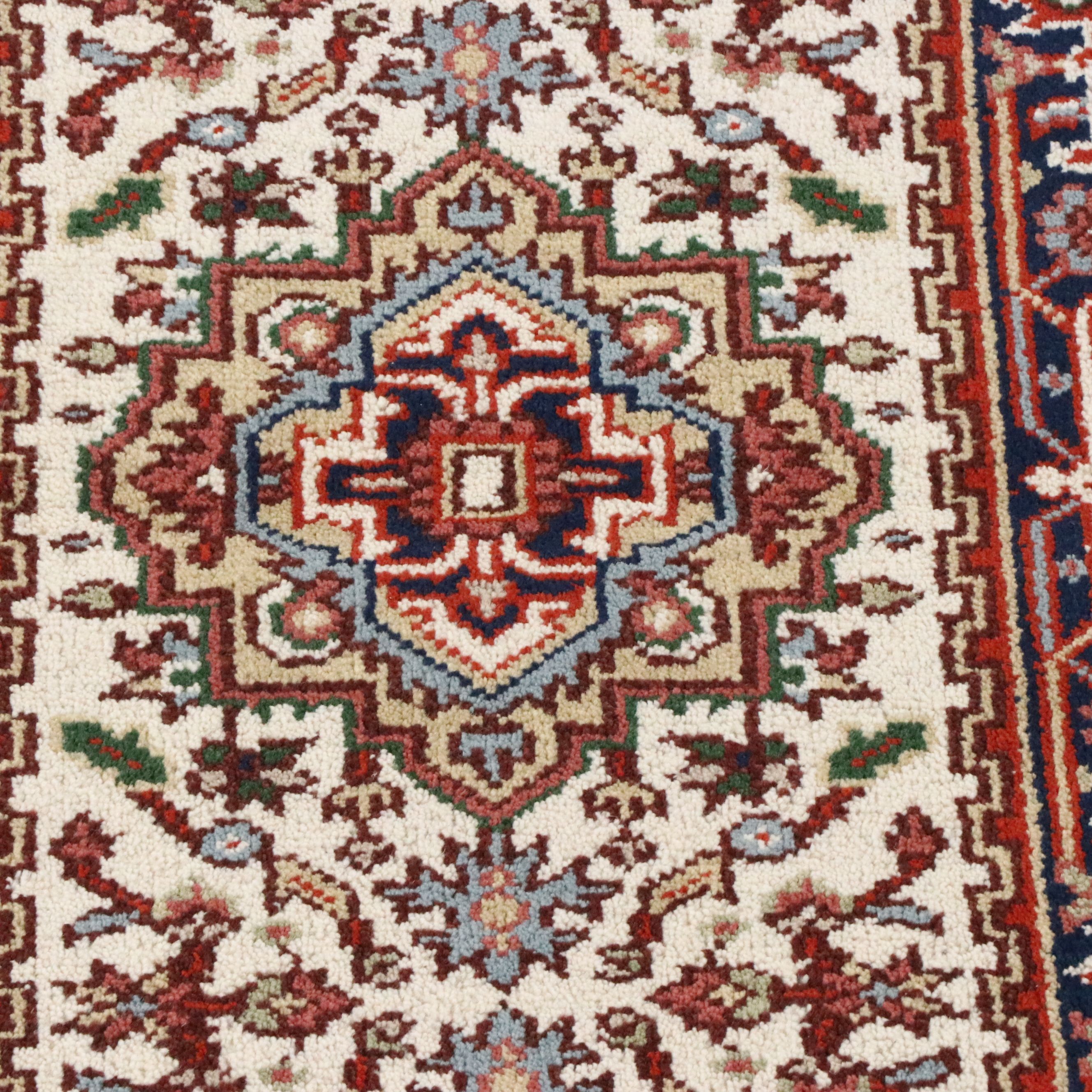 2'7 x 8' Hand-Knotted Pakistani Kazak Carpet Runner