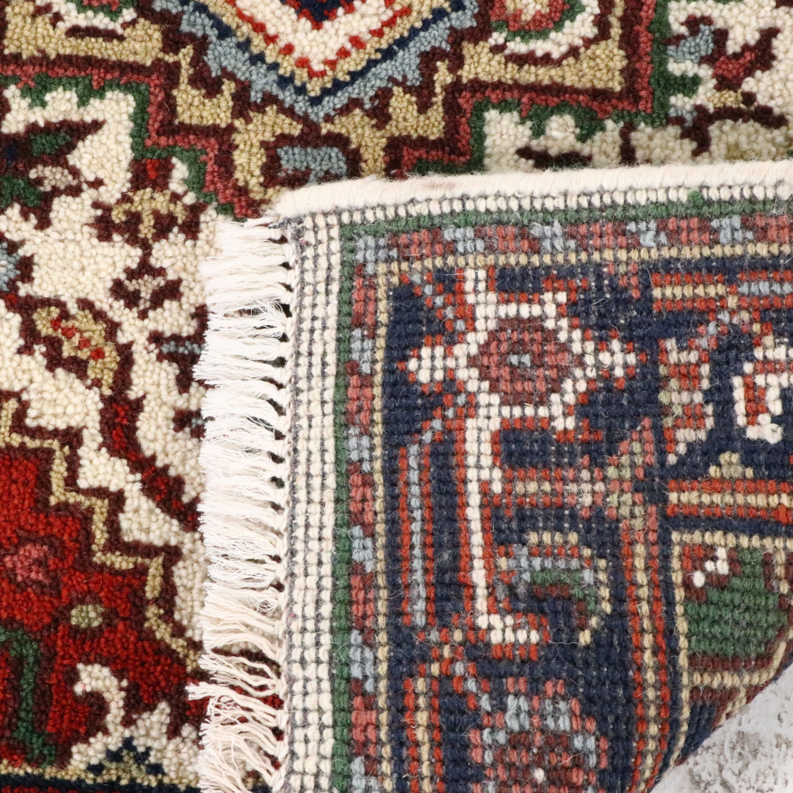 2'7 x 8' Hand-Knotted Pakistani Kazak Carpet Runner