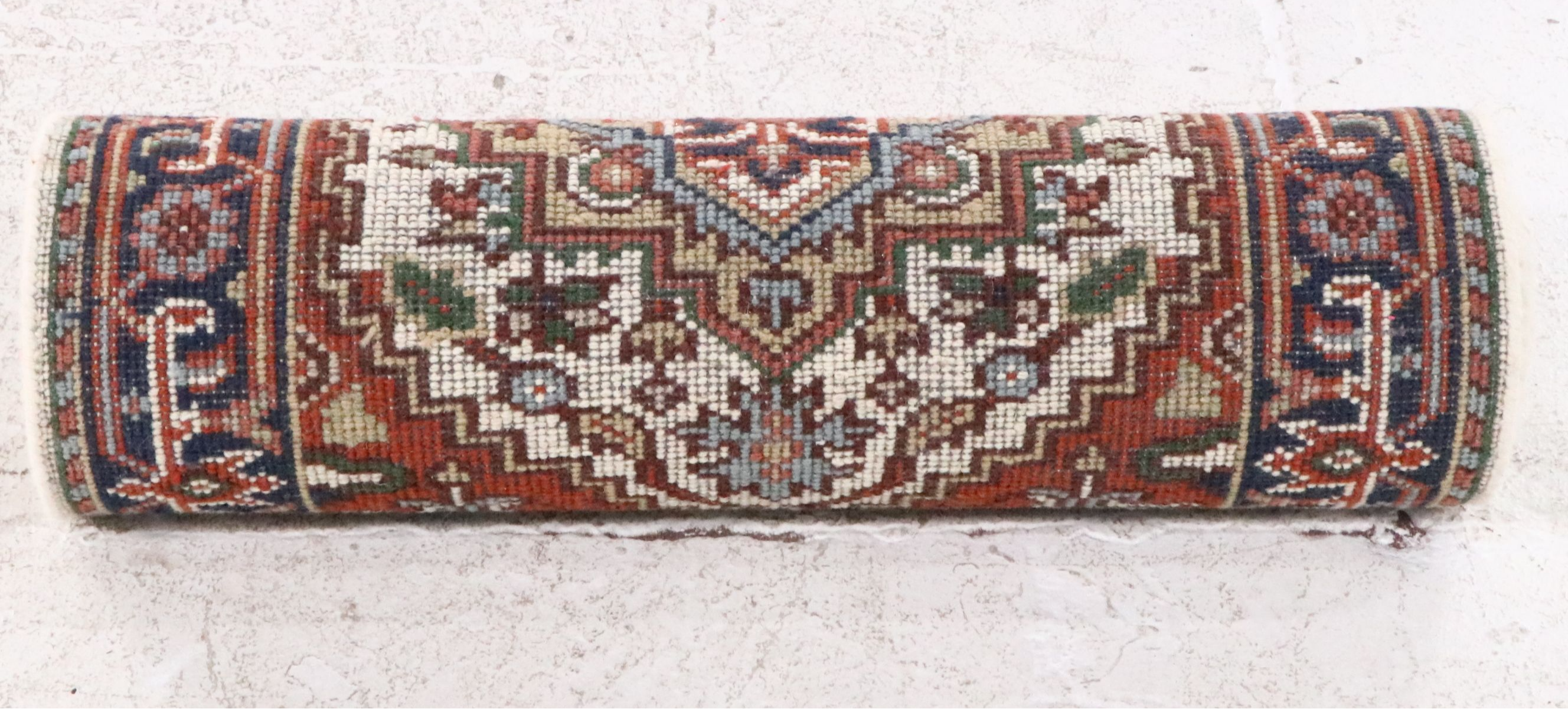 2'7 x 8' Hand-Knotted Pakistani Kazak Carpet Runner